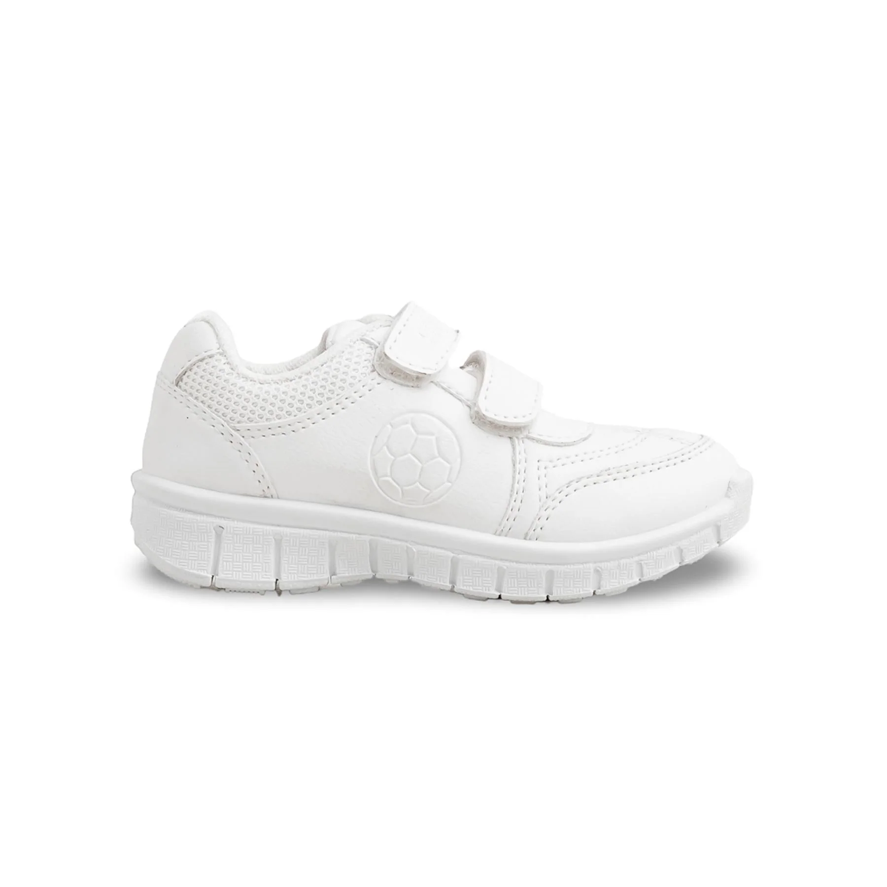 Boys White Sports School Shoes SK1097 - Image 2