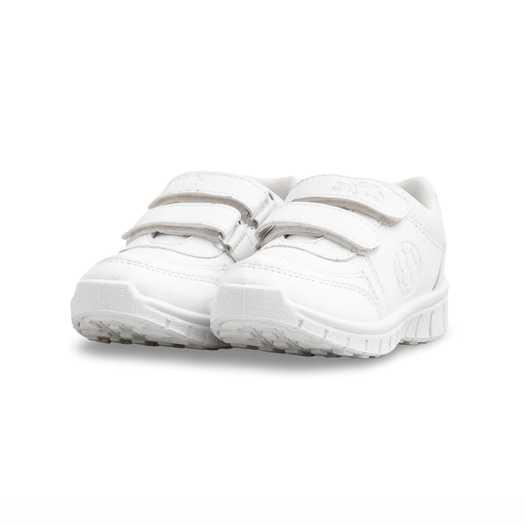 Boys White Sports School Shoes SK1097 - Image 3