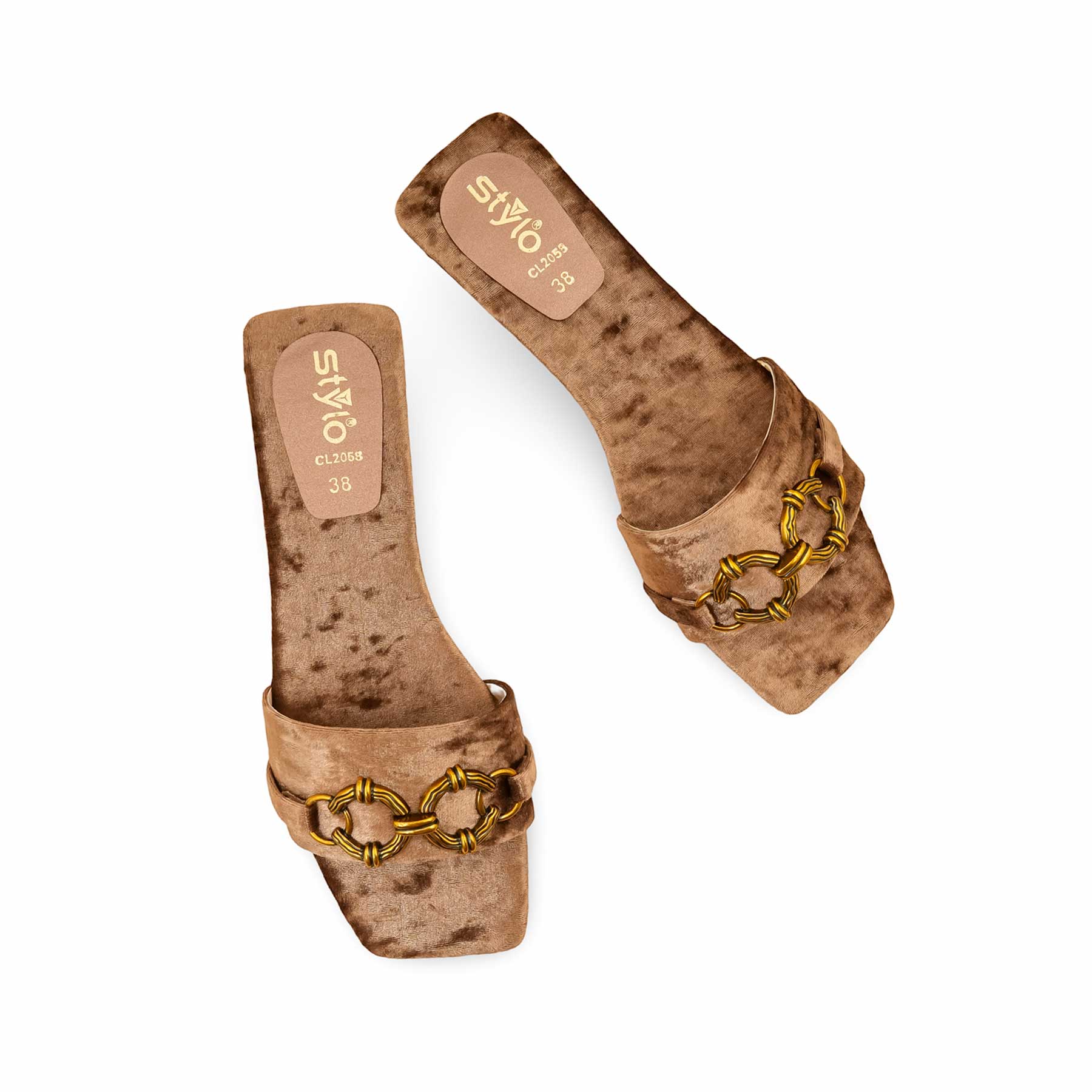 Bronze Casual Slipper CL2058 - Image 5