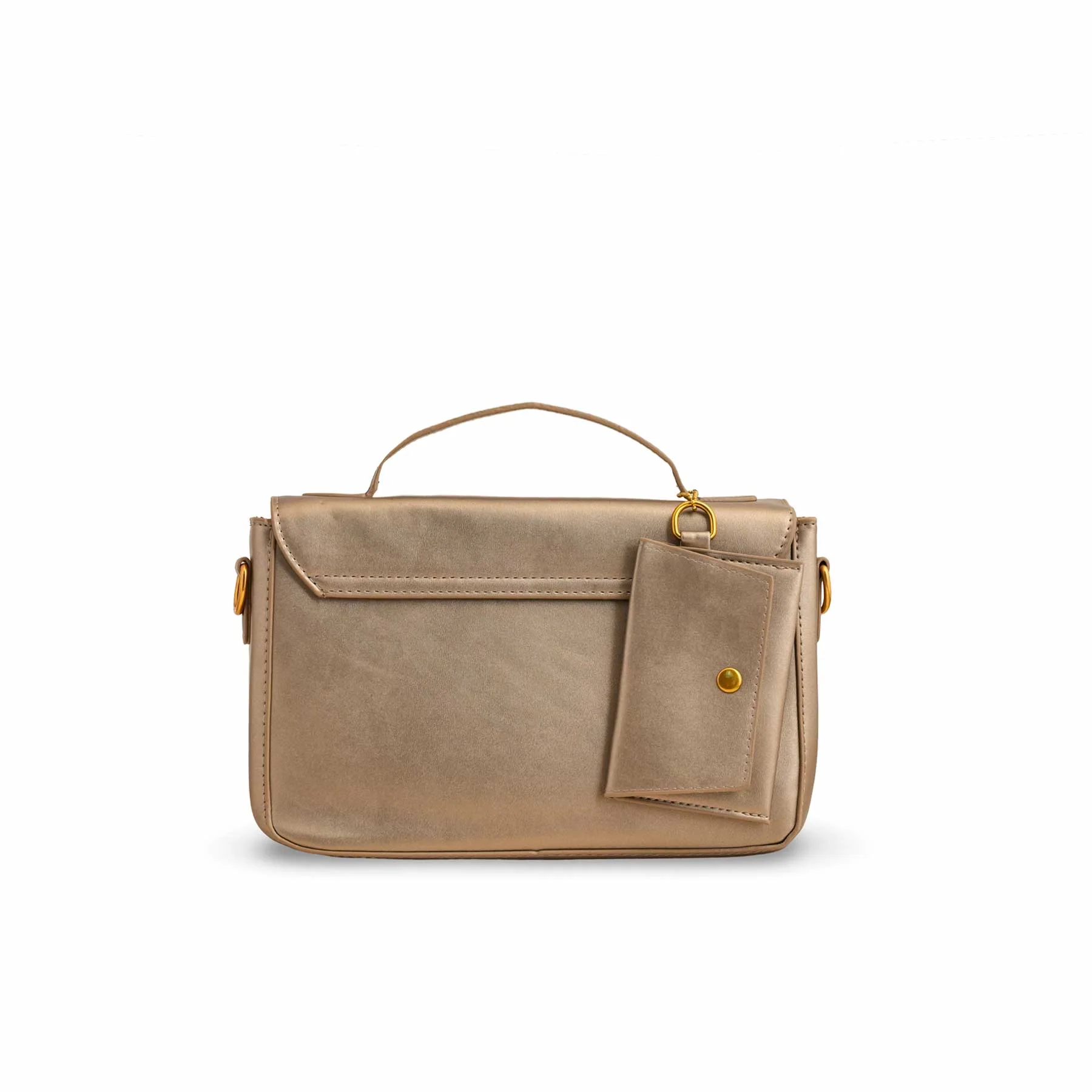 Bronze Formal Shoulder Bag For Women P36142 - Image 3
