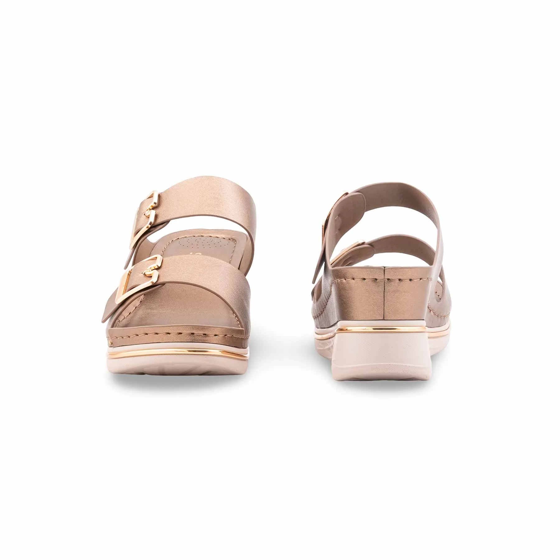 Bronze Formal Women Slipper PU0732 - Image 4