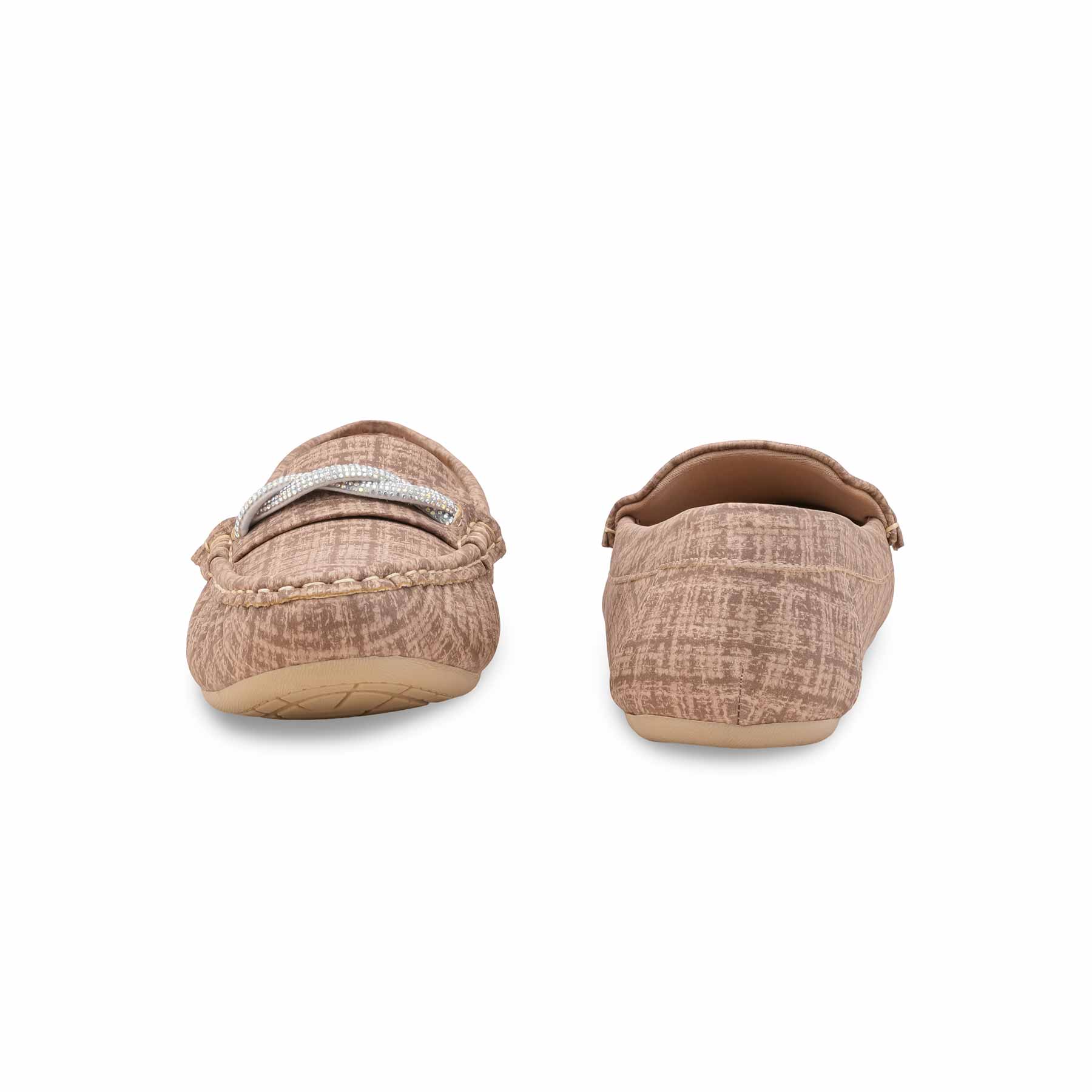 Bronze Moccasin For Women LWN426 - Image 5