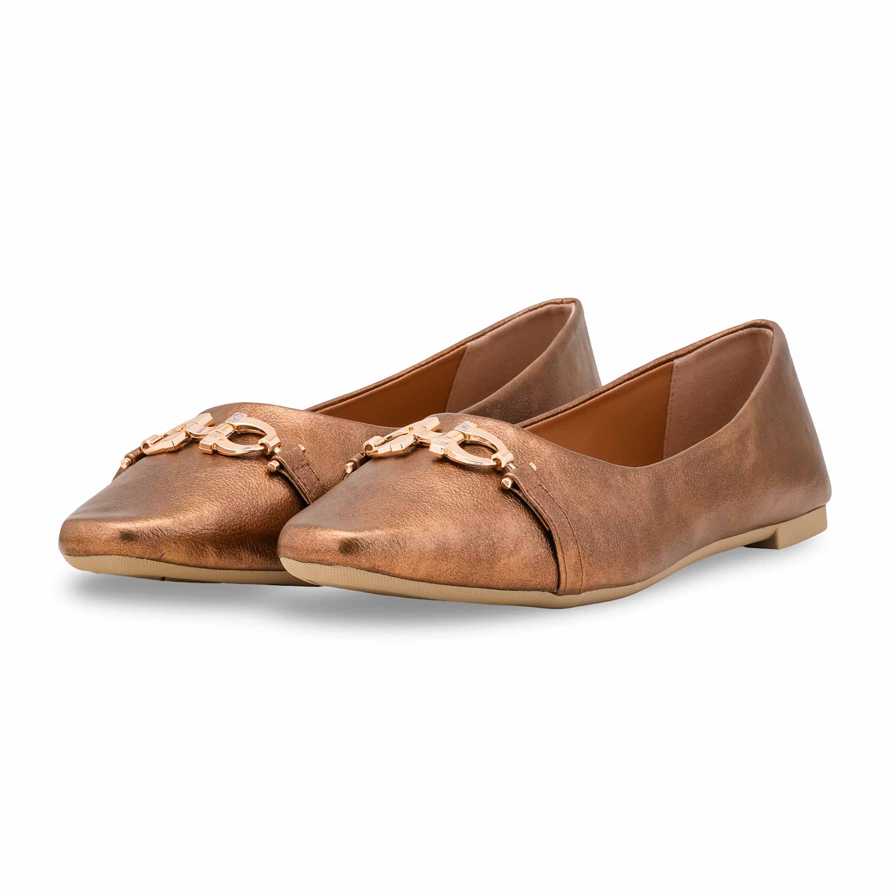 Bronze Pumps For Ladies LWN422 - Image 3