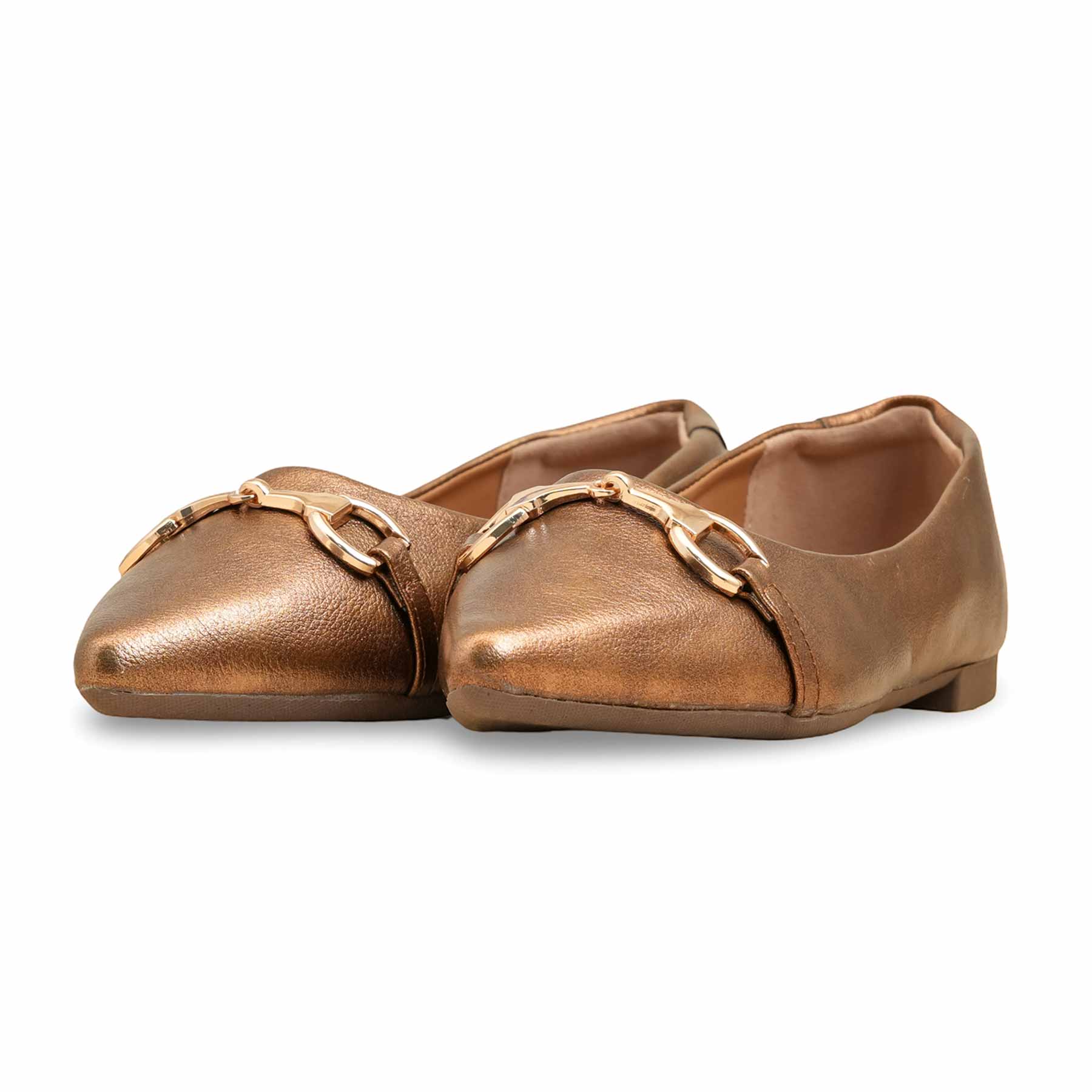 Bronze Women Moccasin WN1306 - Image 3