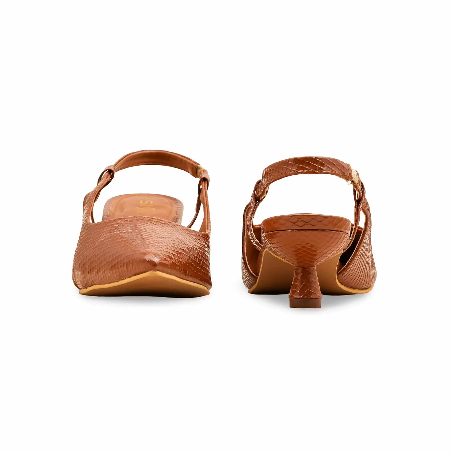 Brown Back Open For Women WN5458 - Image 4