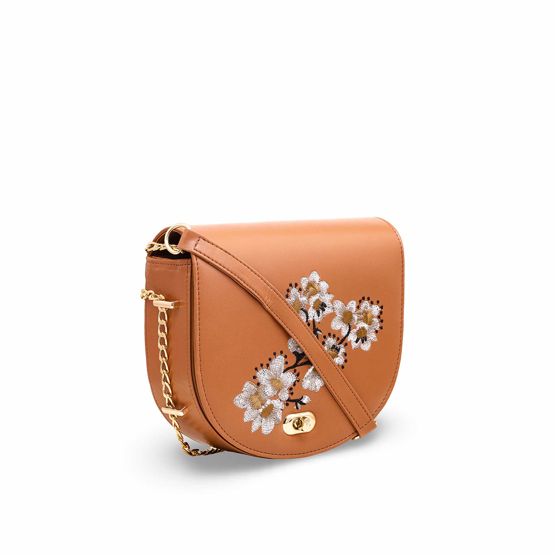 Brown Casual Shoulder Bag P56185 - Image 2