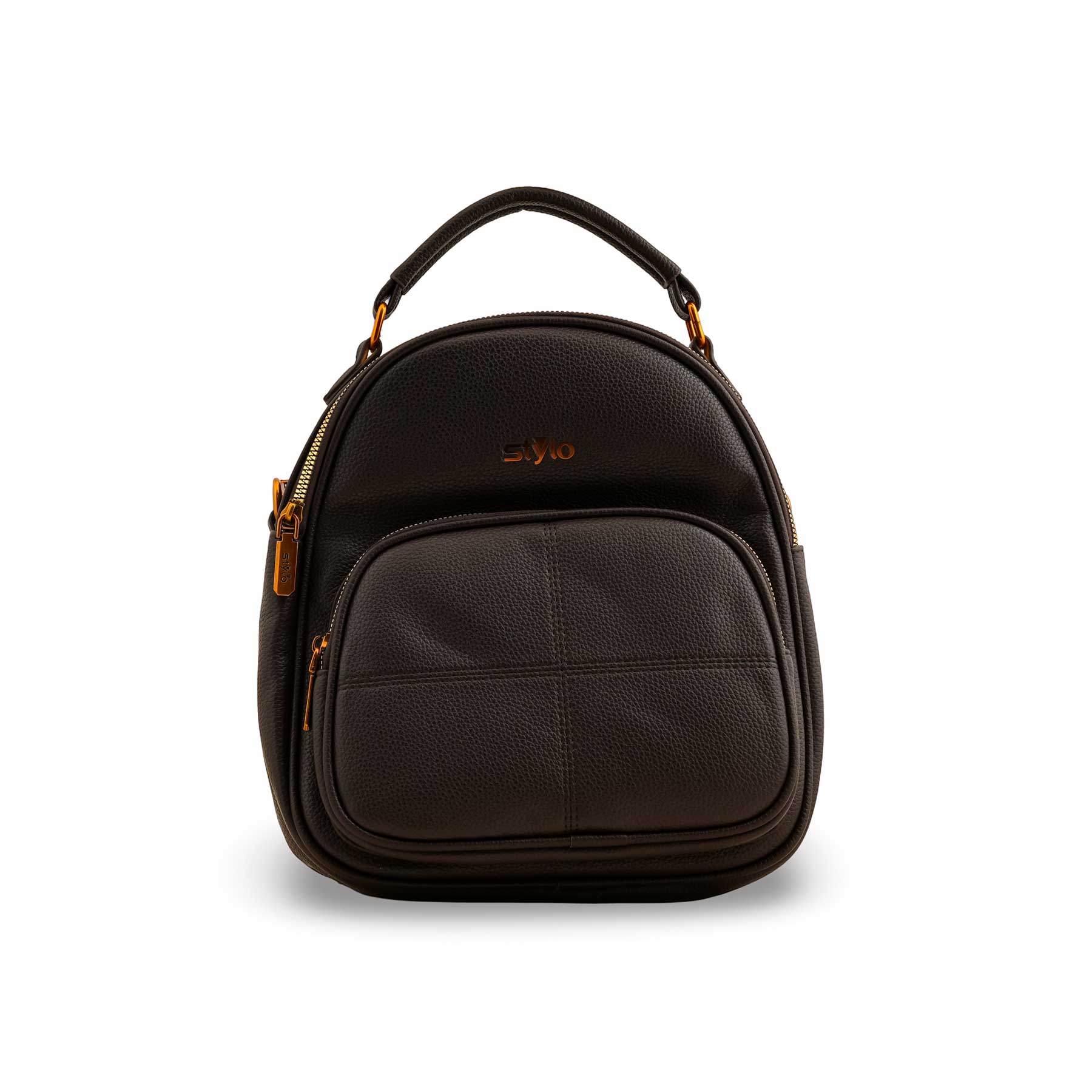 Brown Casual Backpack P36389 - Image 2