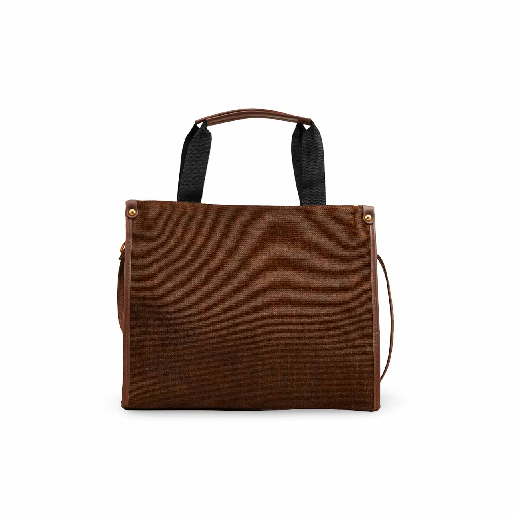 Brown Casual Hand Bag For Ladies P55821 - Image 4