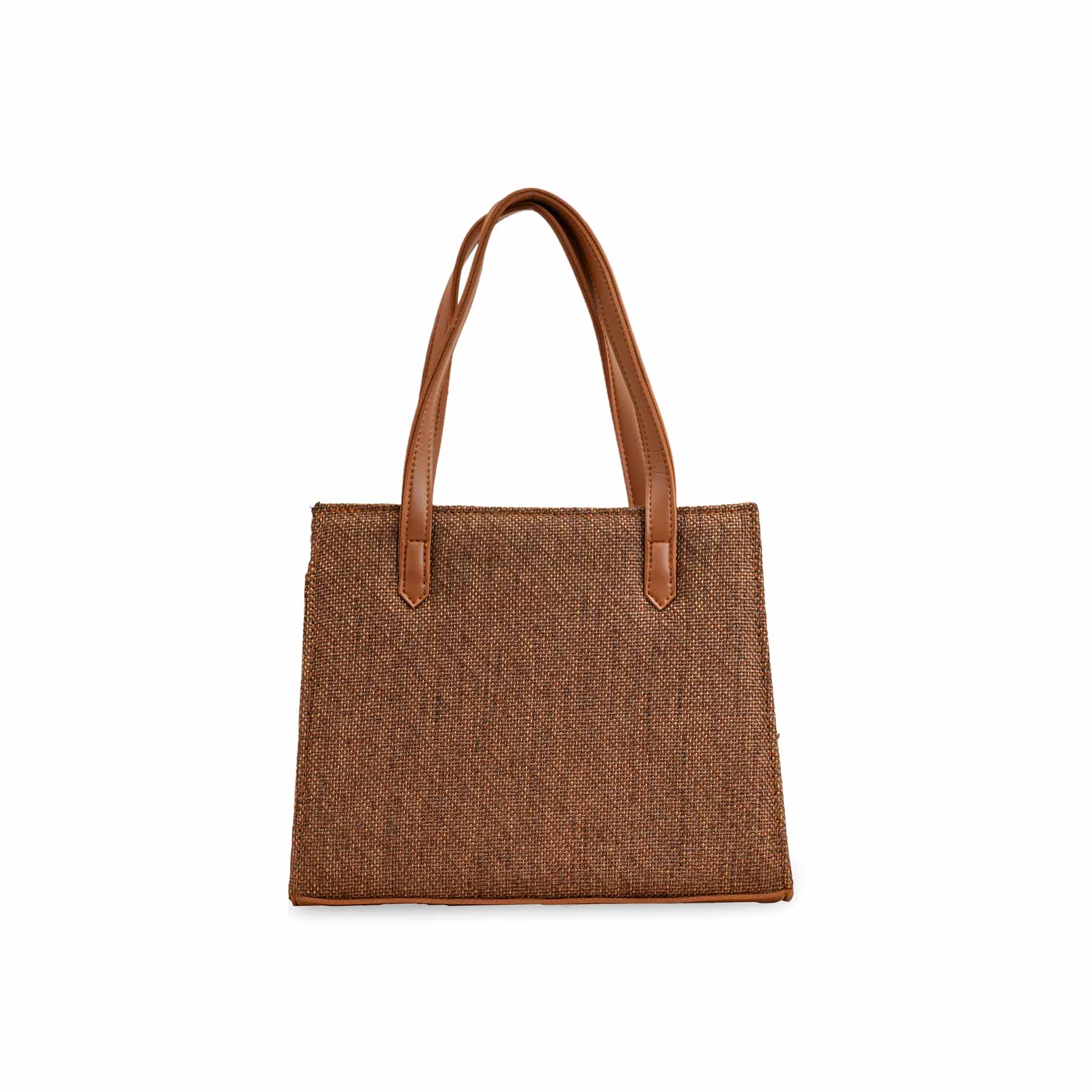 Brown Casual Hand Bag For Ladies P56272 - Image 4