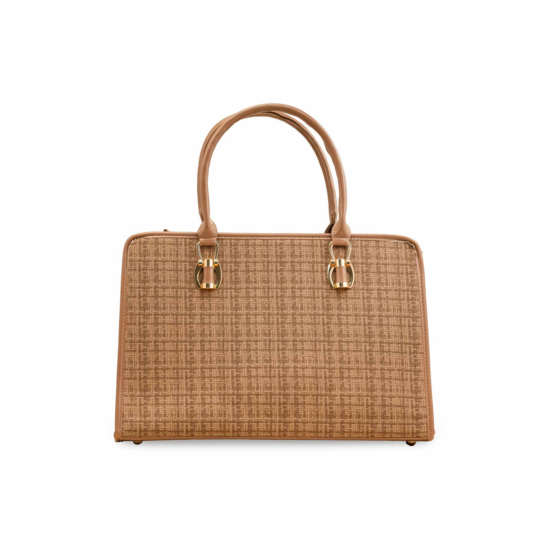 Brown Casual Hand Bag For Women P55801 - Image 2