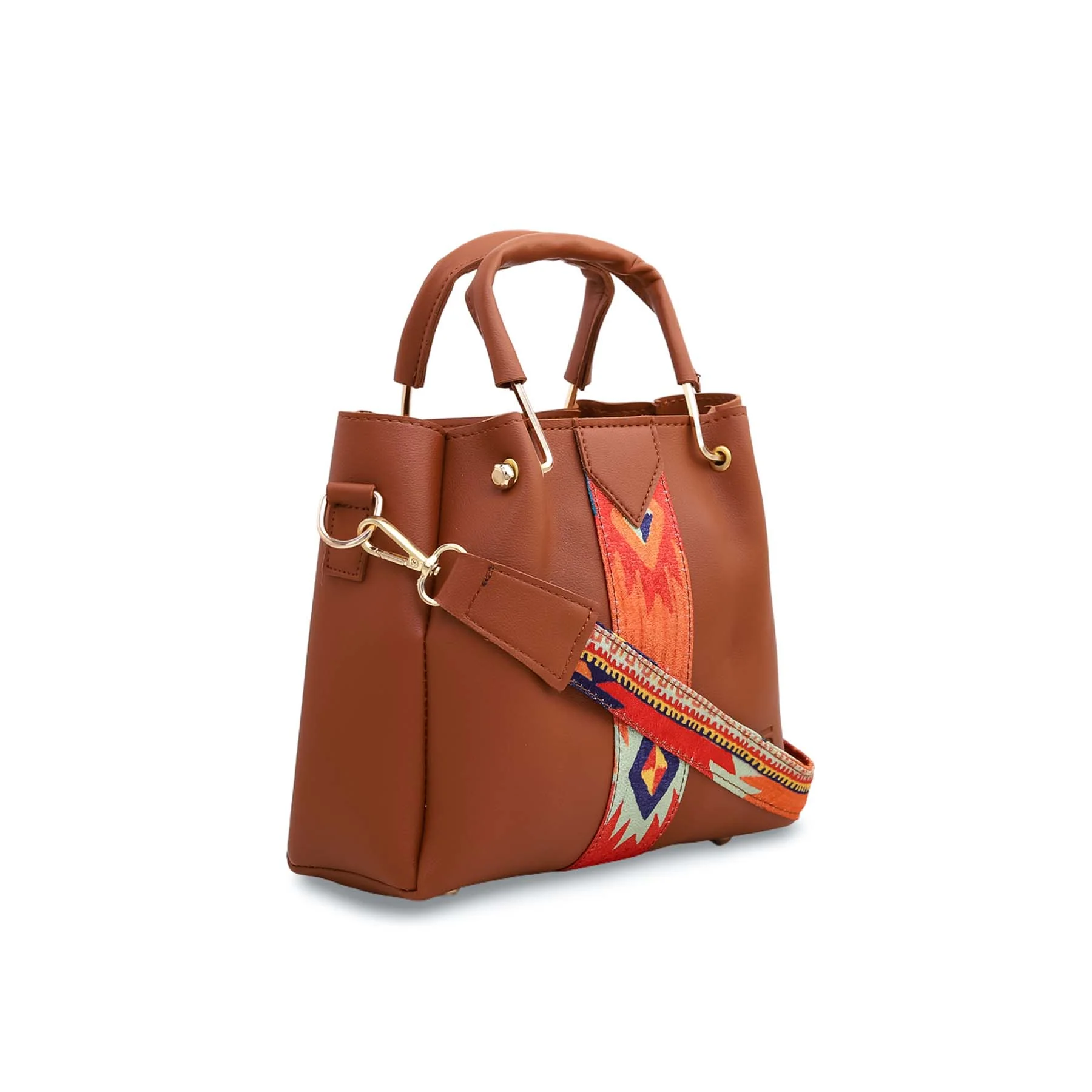 Brown Casual Hand Bag P55042 - Image 2