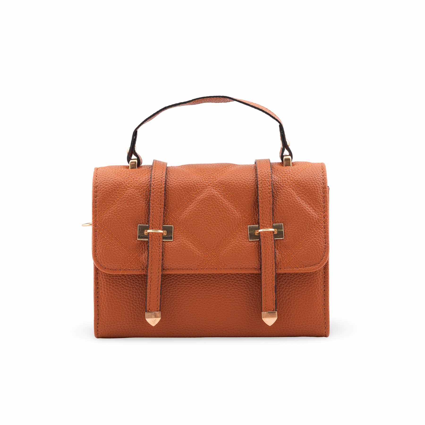 Brown Casual Pouch For Ladies P97659 - Image 2