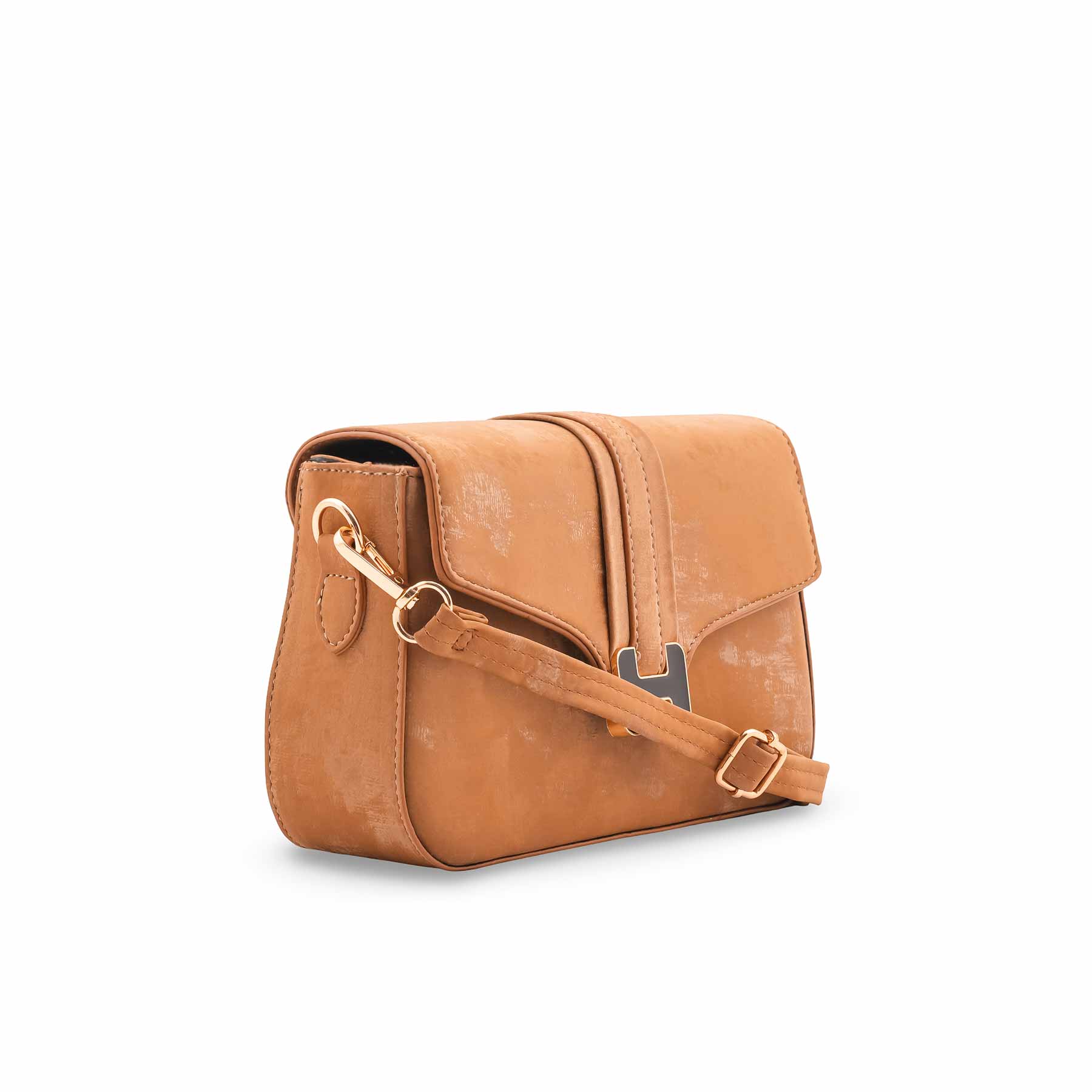 Brown Casual Pouch For Ladies P97670 - Image 3
