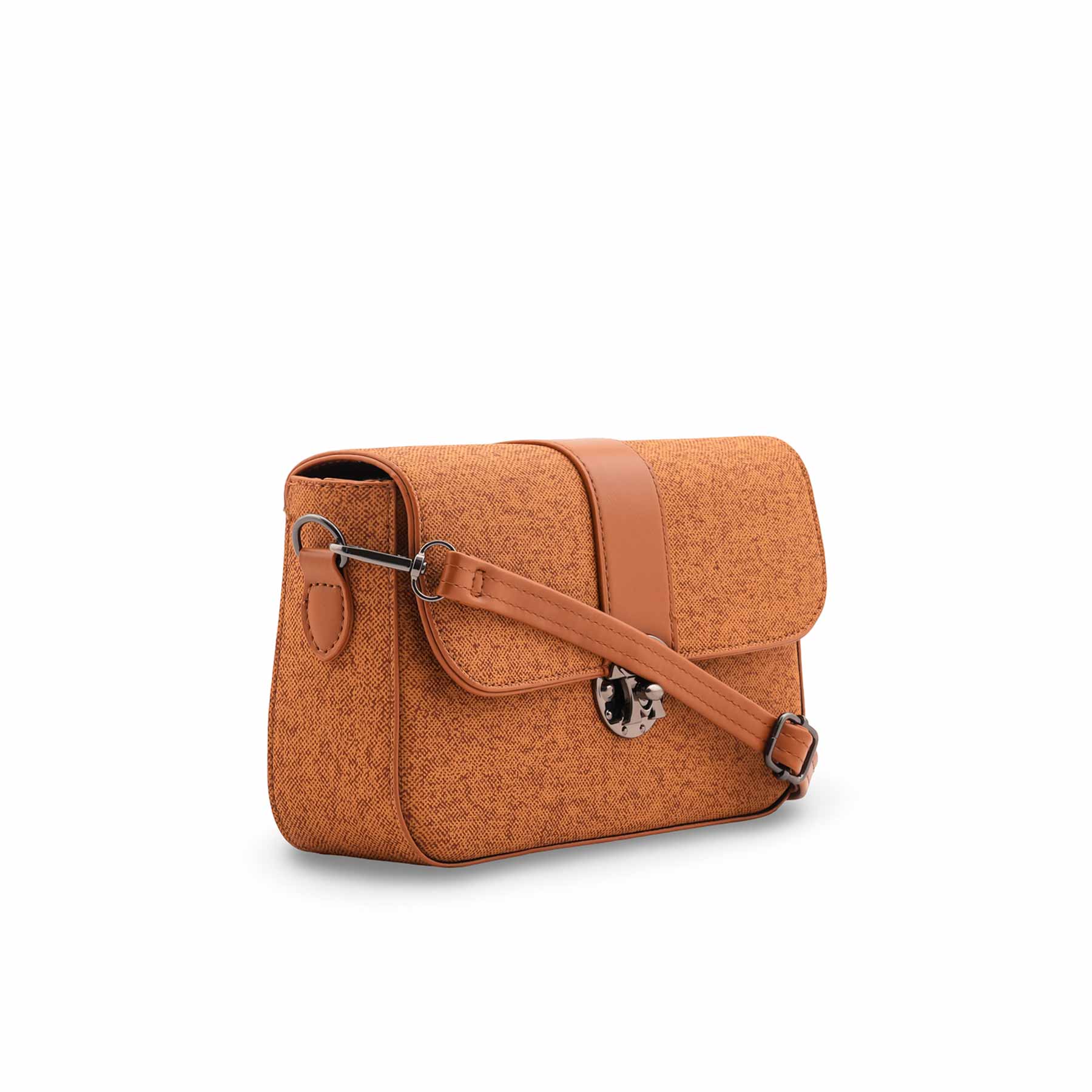 Brown Casual Pouch For Ladies P97678 - Image 3