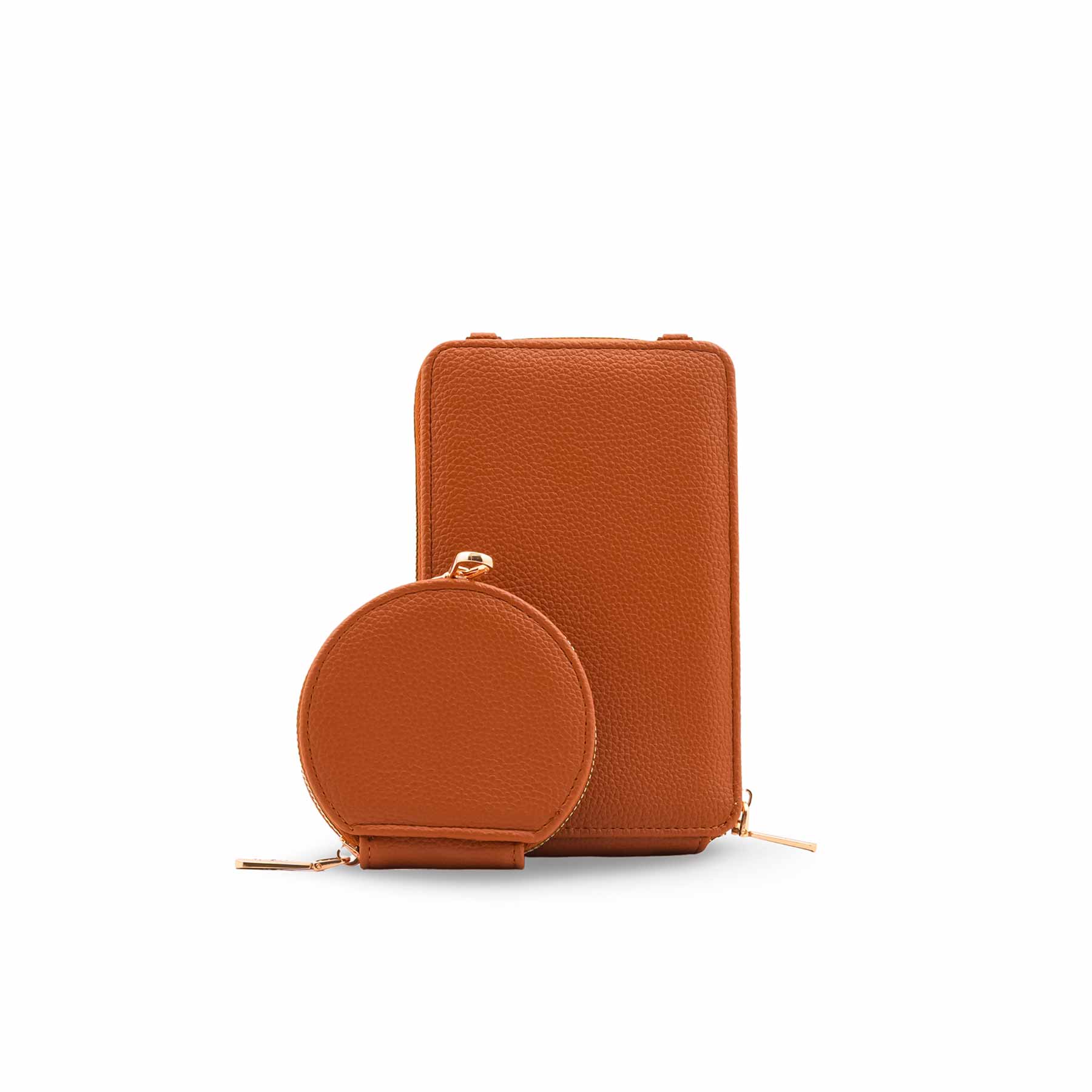 Brown Casual Pouch For Ladies P97698 - Image 4