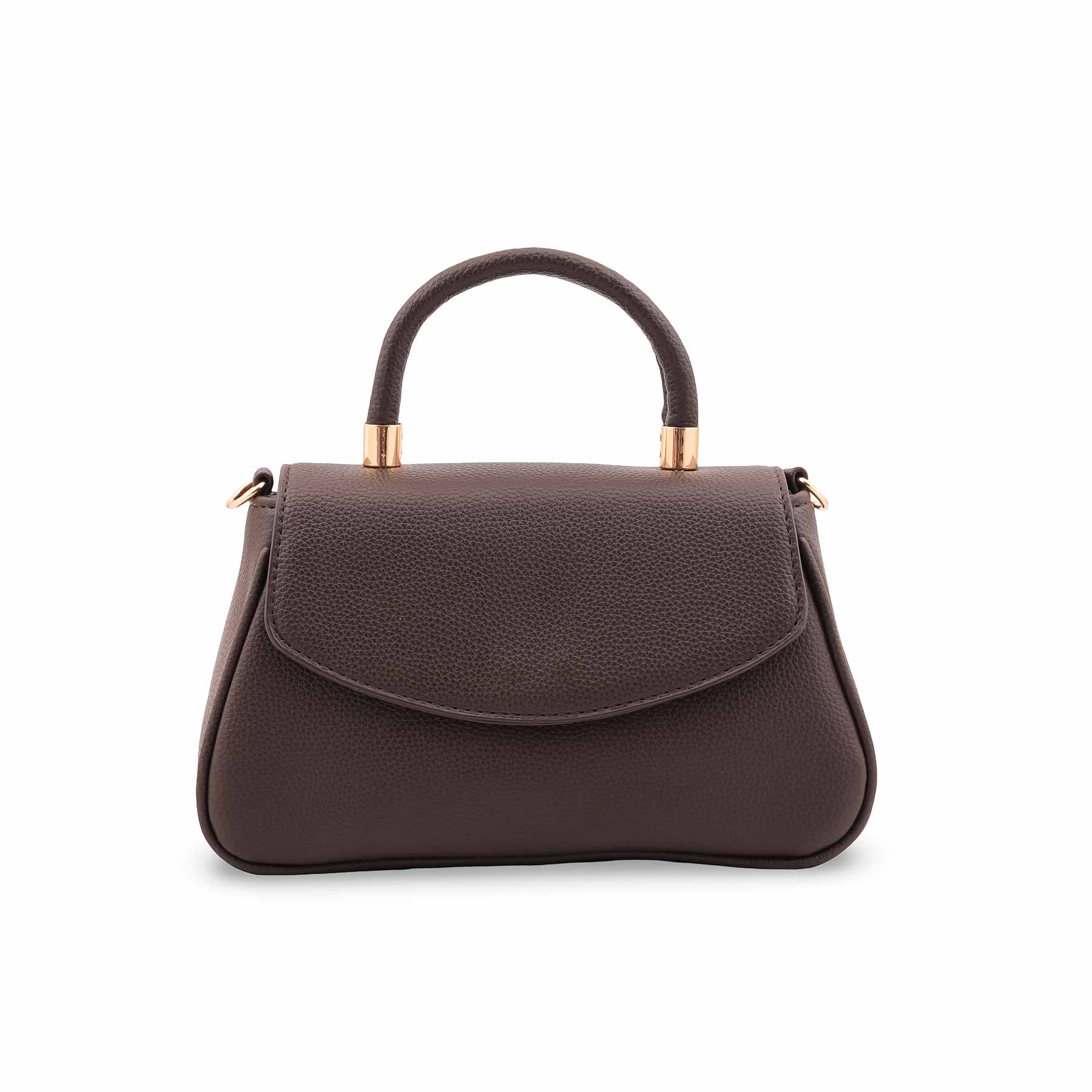Brown Casual Pouch For Women P97663 - Image 2