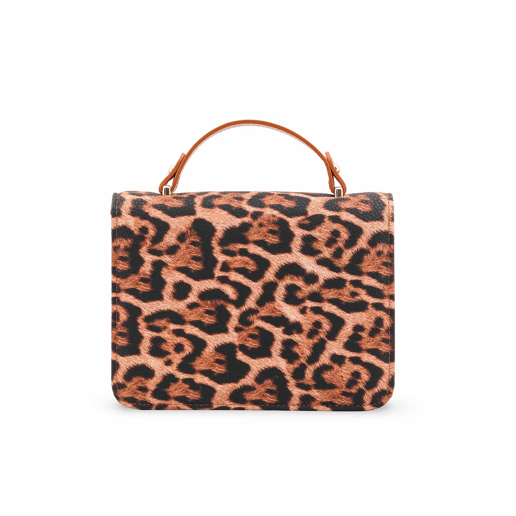 Brown Casual Pouch For Women P97665 - Image 2