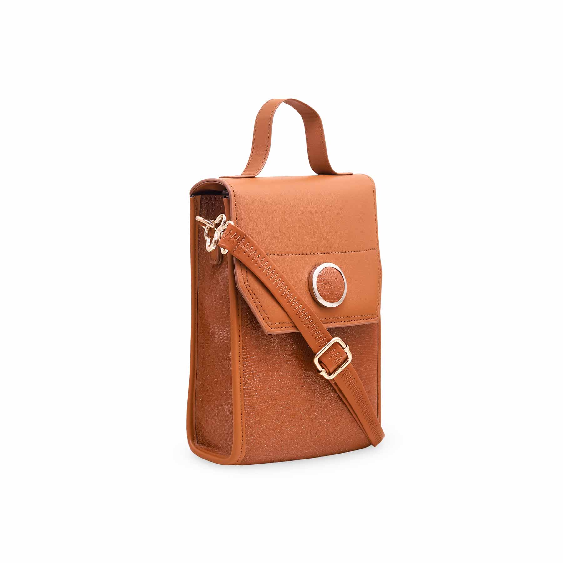 Brown Casual Pouch P97540 - Image 2