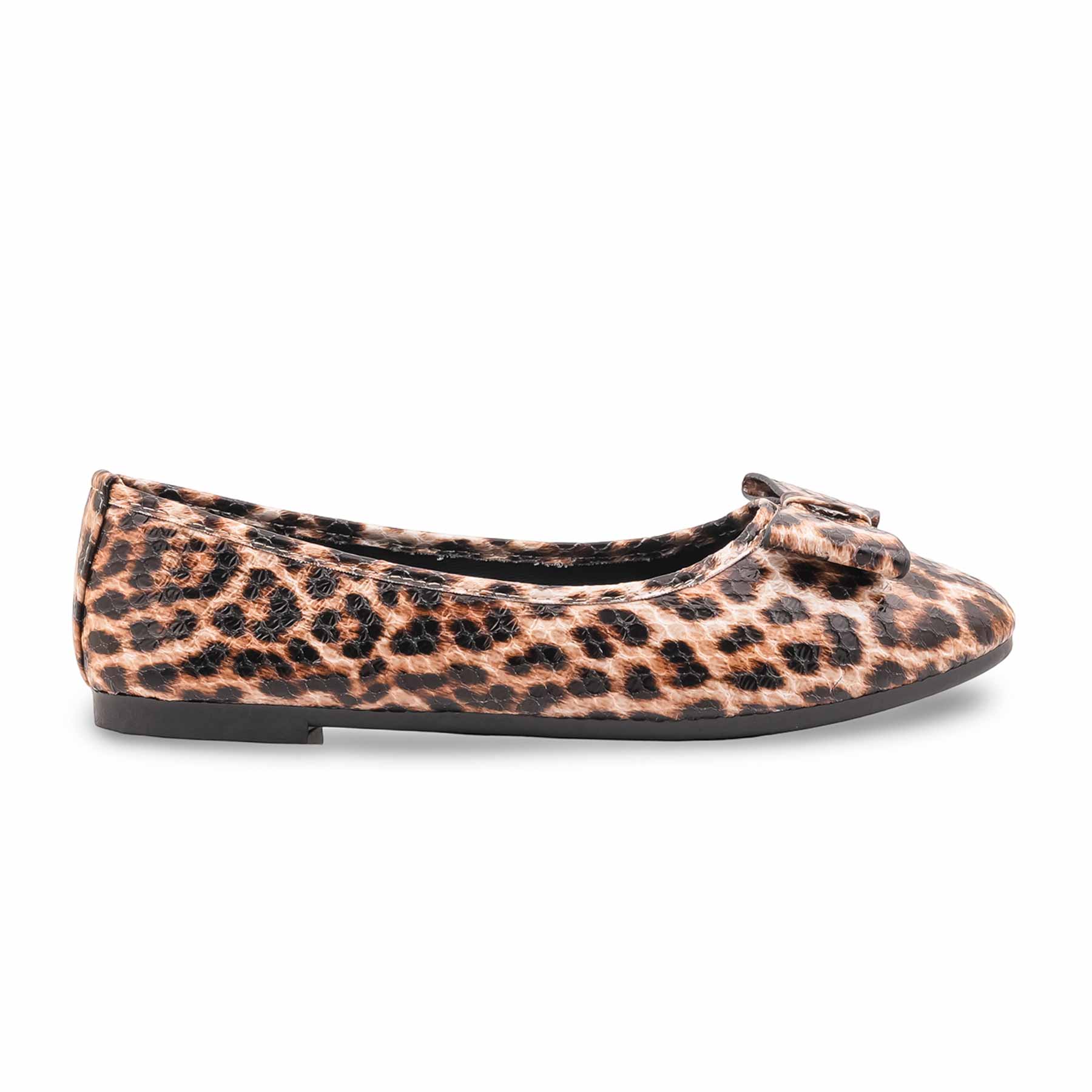 Brown Casual Pumps For Women WN1380 - Image 5