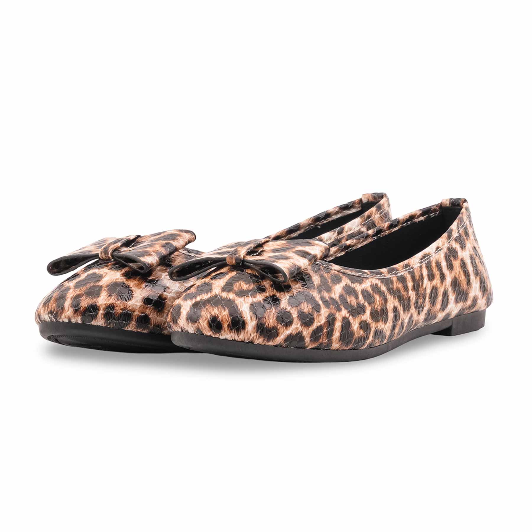 Brown Casual Pumps For Women WN1380 - Image 6