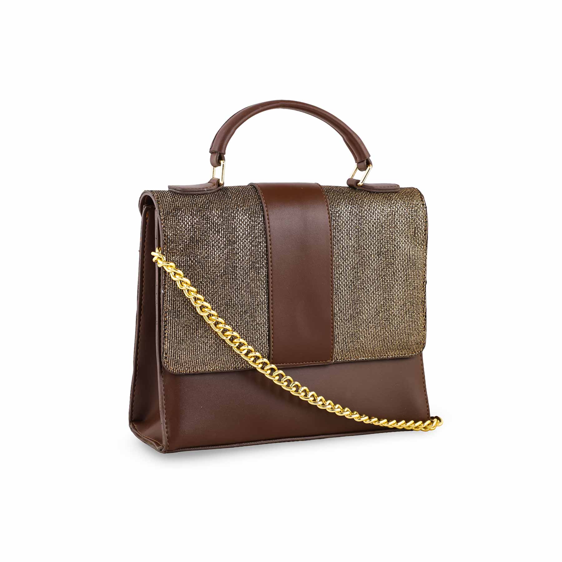 Brown Casual Shoulder Bag For Women P55692 - Image 2