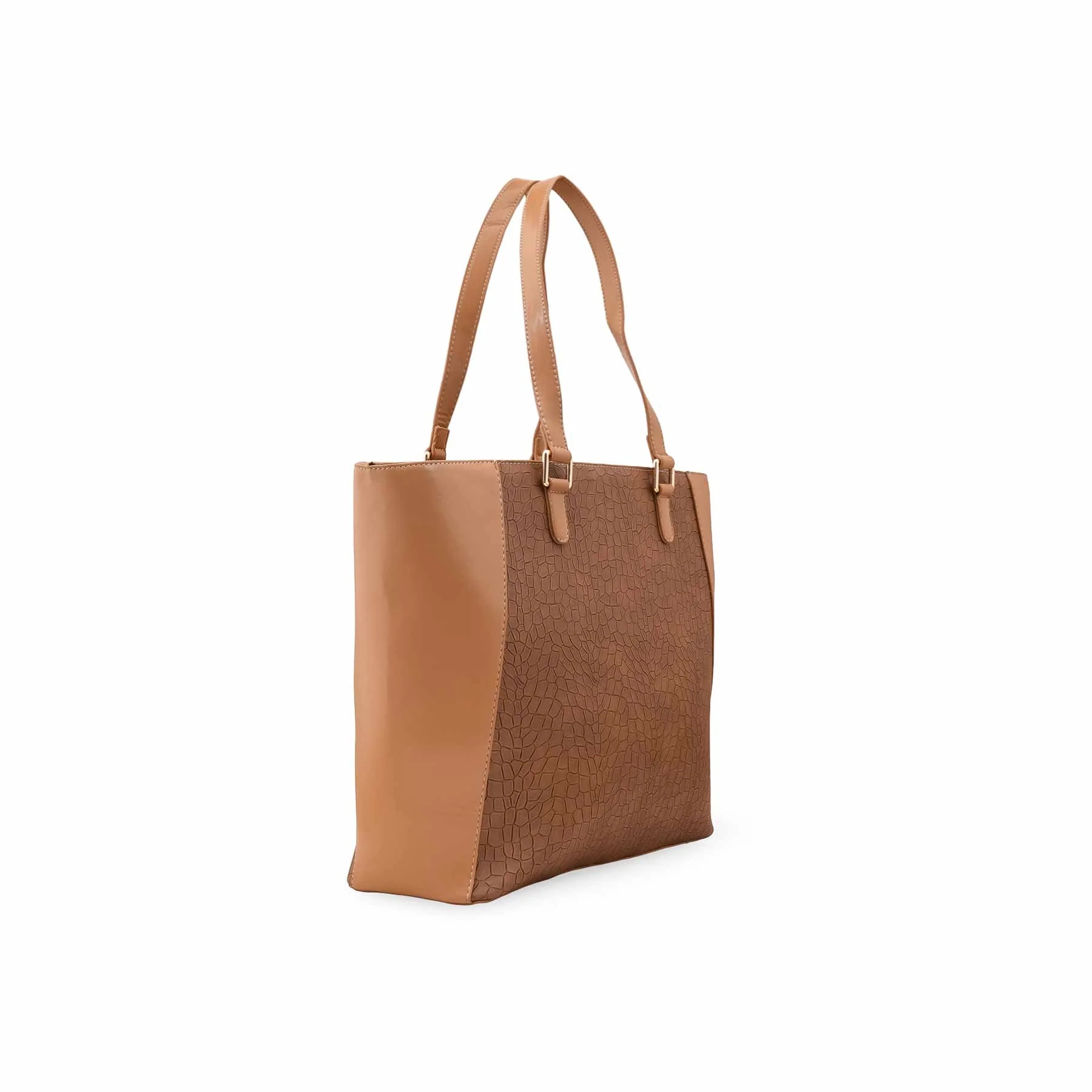 Brown Casual Shoulder Bag For Women P55837 - Image 3