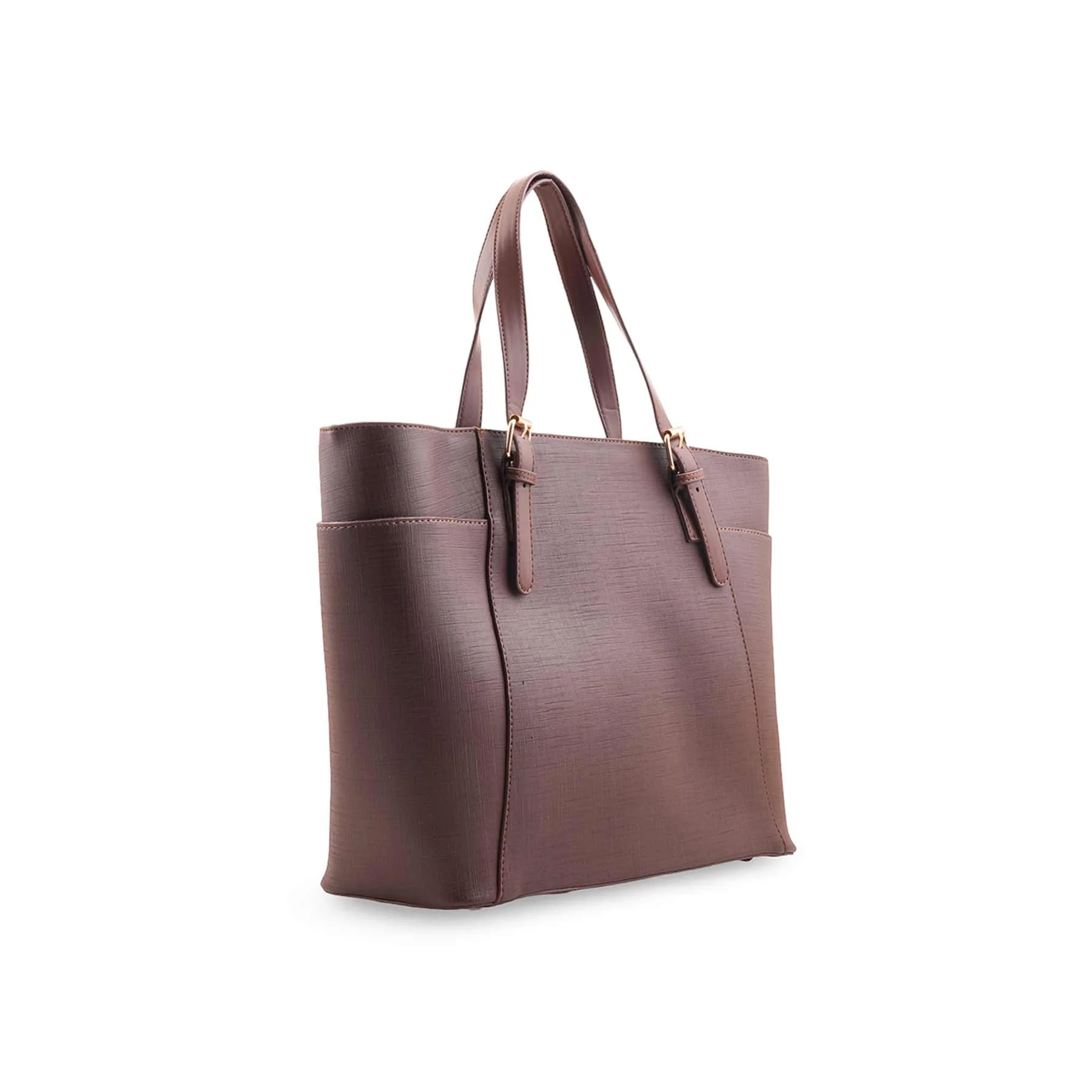 Brown Casual Shoulder Bag For Women P55897 - Image 3