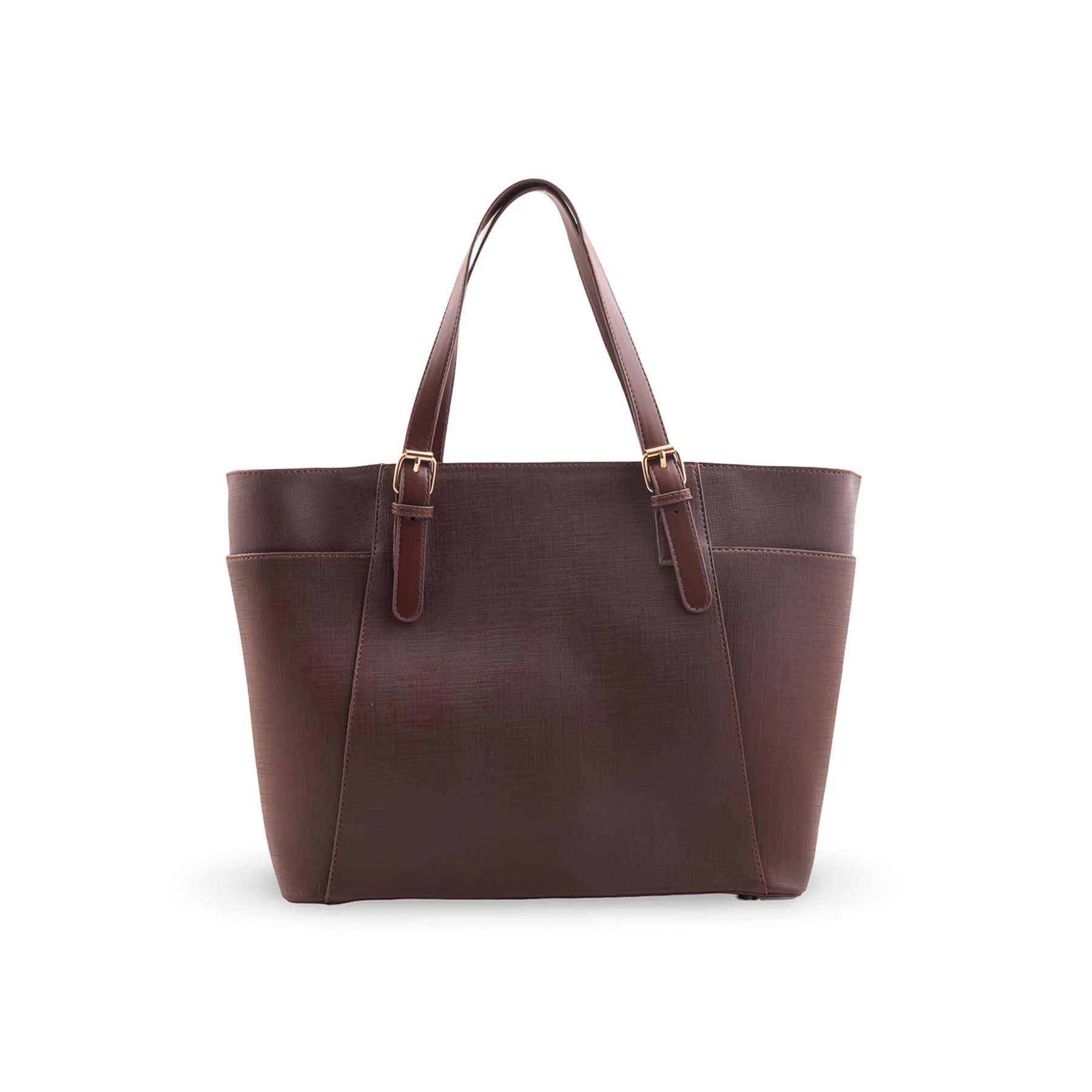 Brown Casual Shoulder Bag For Women P55897 - Image 4