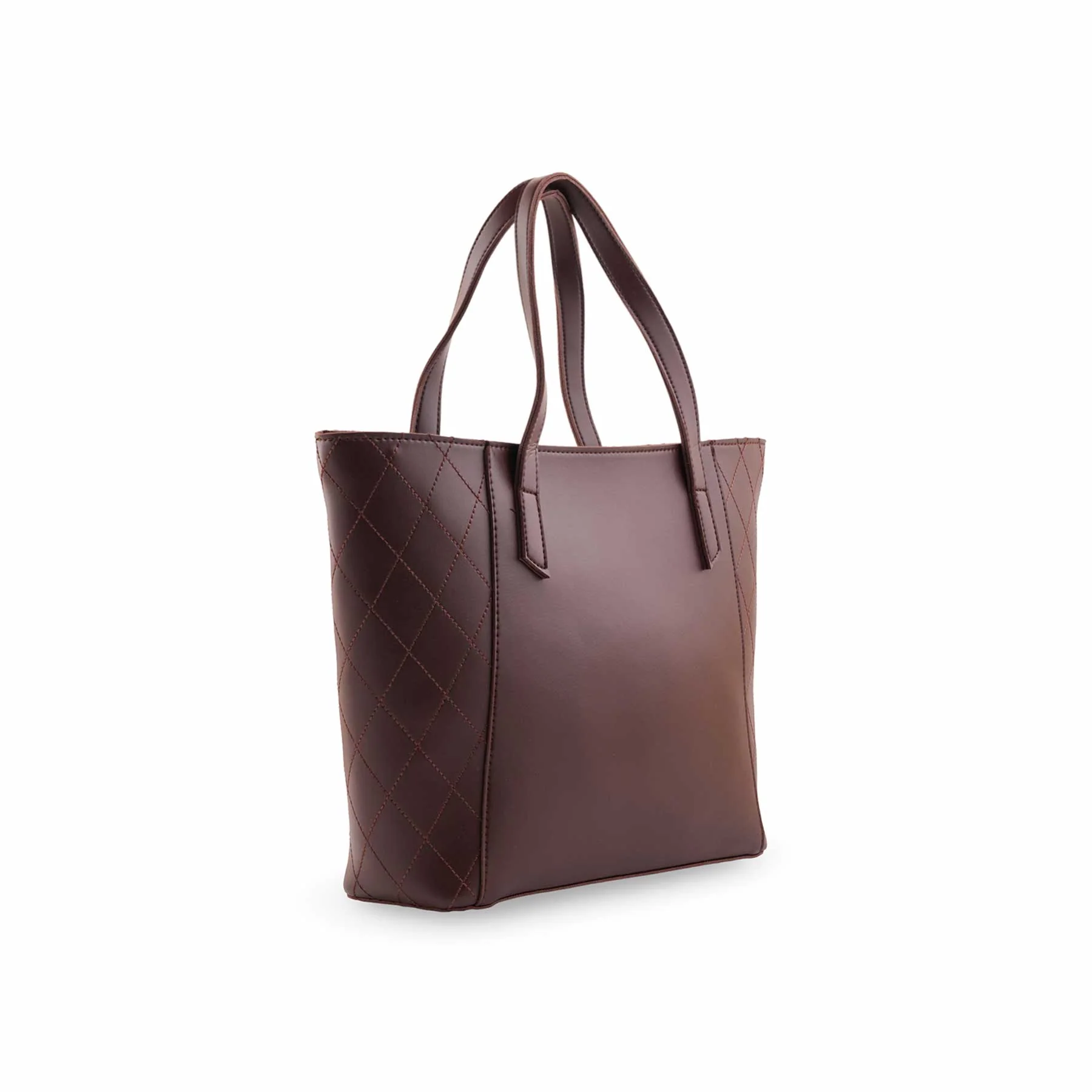 Brown Casual Shoulder Bag For Women P56250 - Image 3