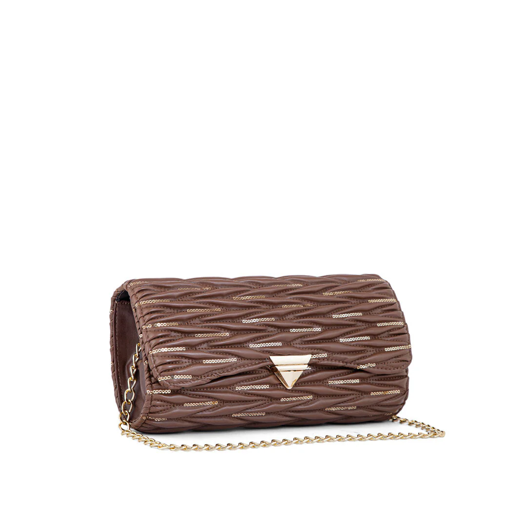 Brown Casual Shoulder Bag P55659 - Image 2