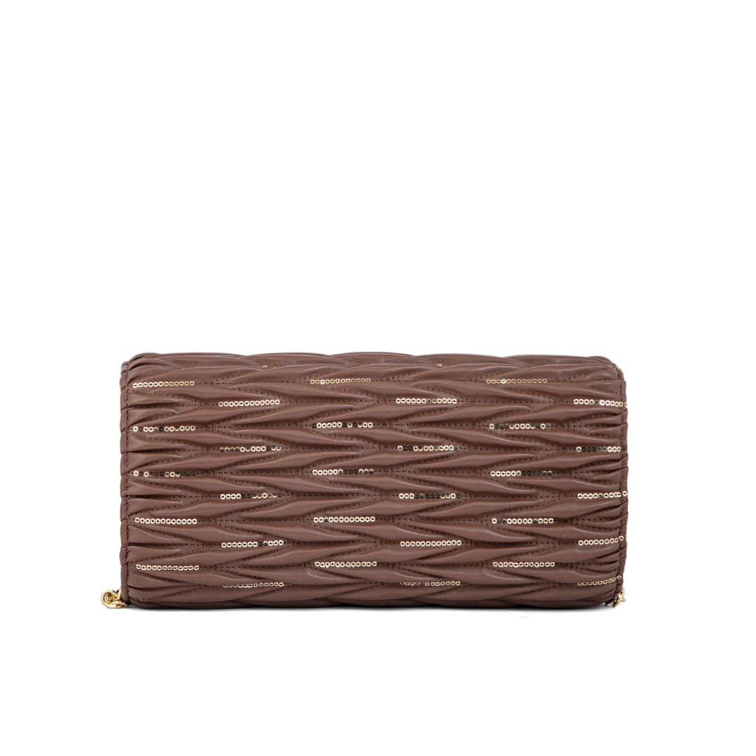 Brown Casual Shoulder Bag P55659 - Image 3