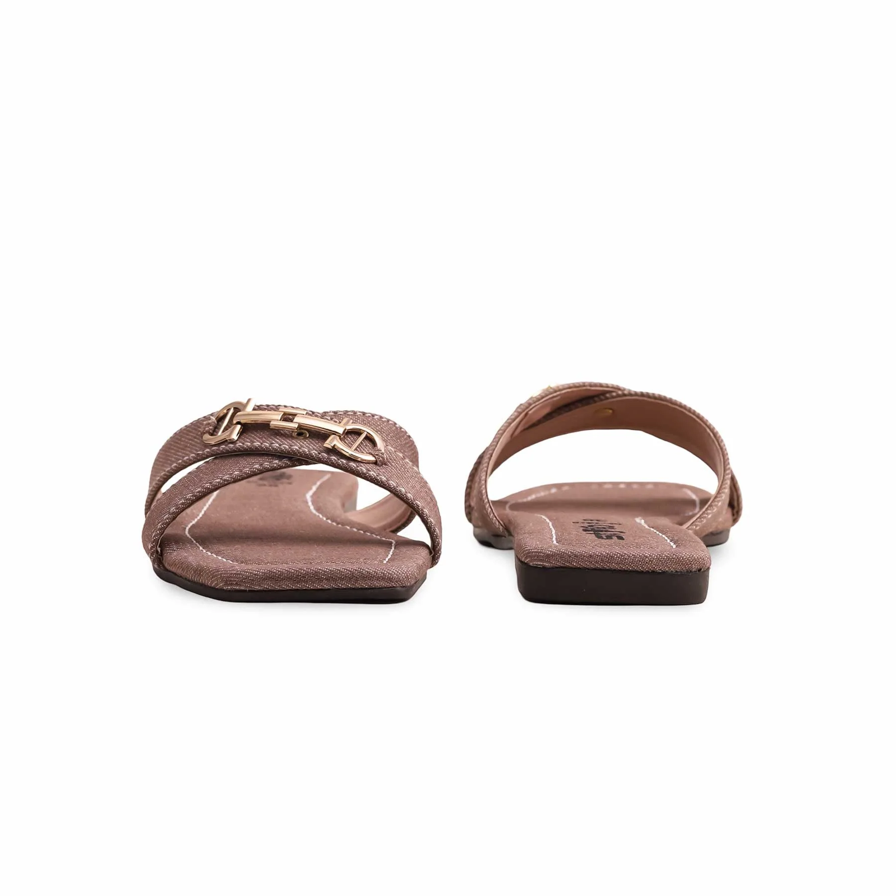 Brown Casual Slipper CL1878 - Image 4