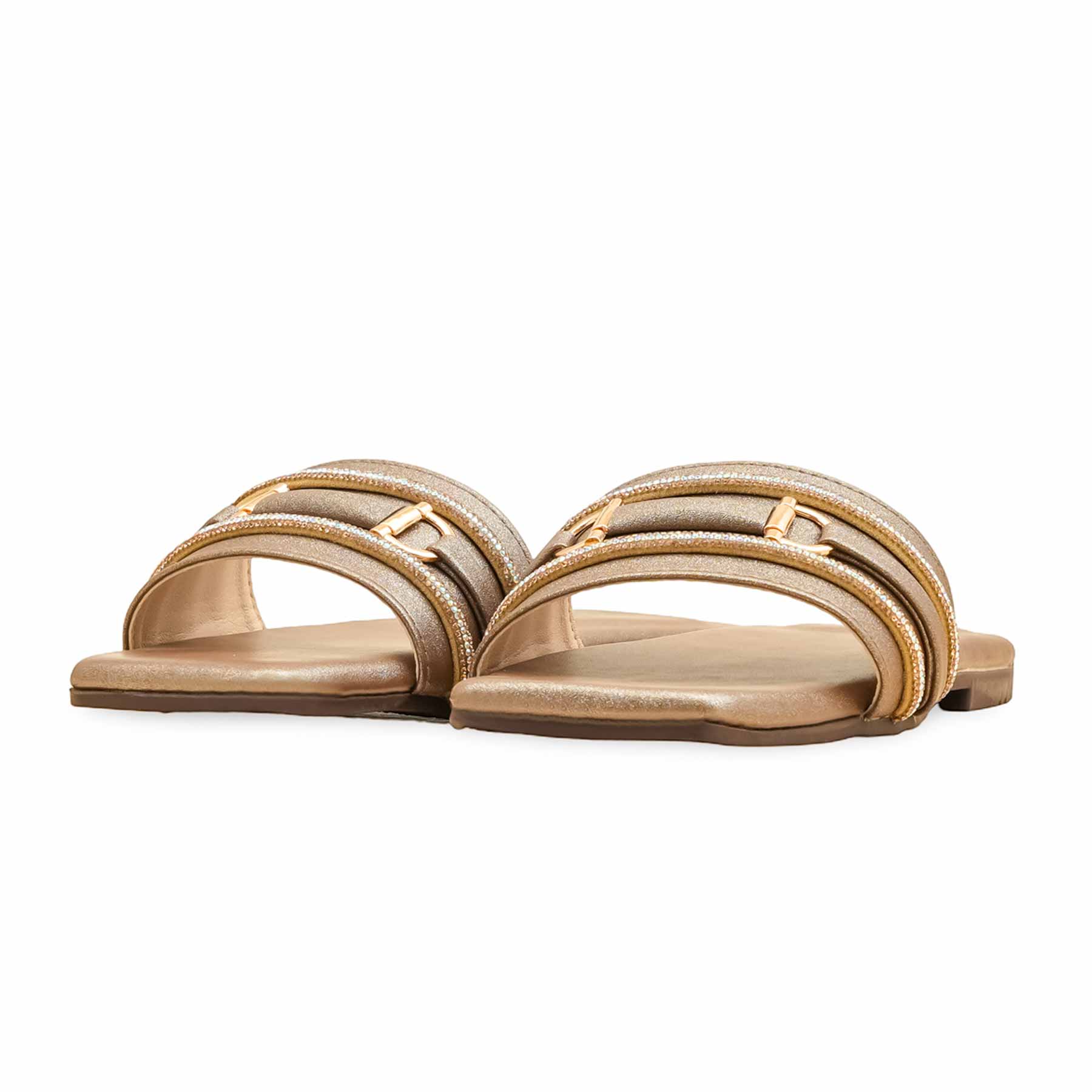 Brown Casual Slipper For Women CL2101 - Image 3