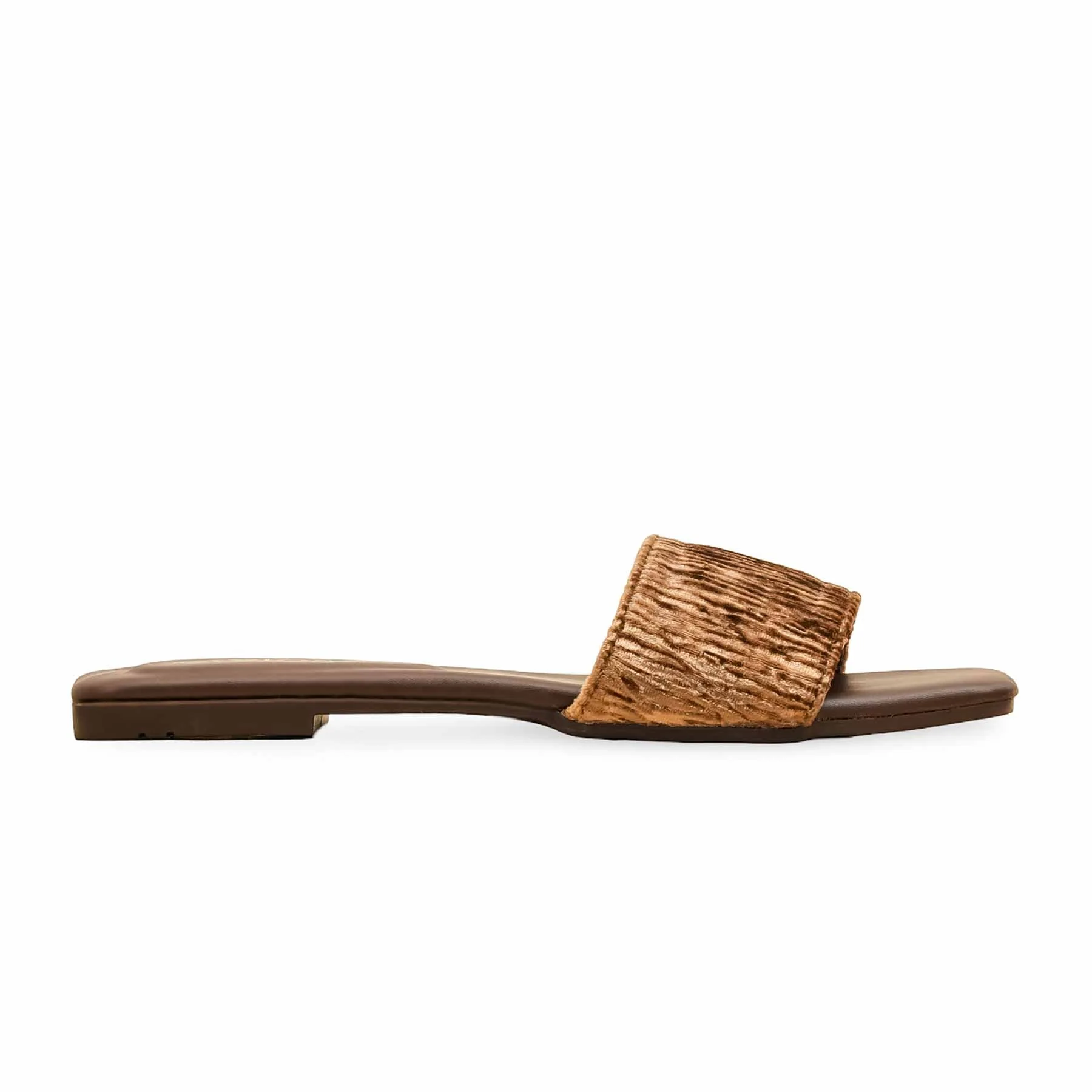Brown Casual Slipper For Women CL2127 - Image 2