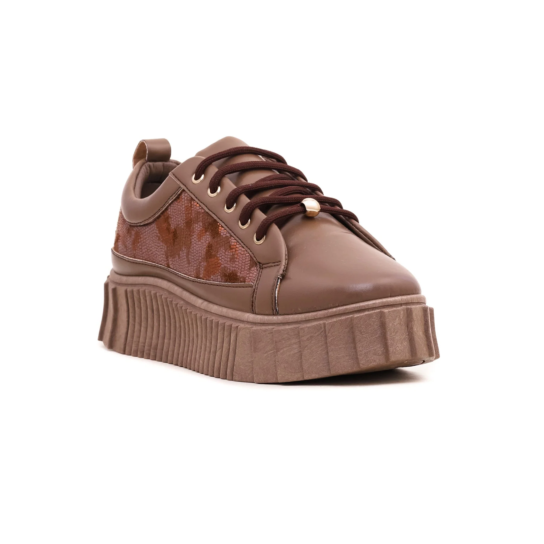 Brown Casual Sneaker AT7250 - Image 2