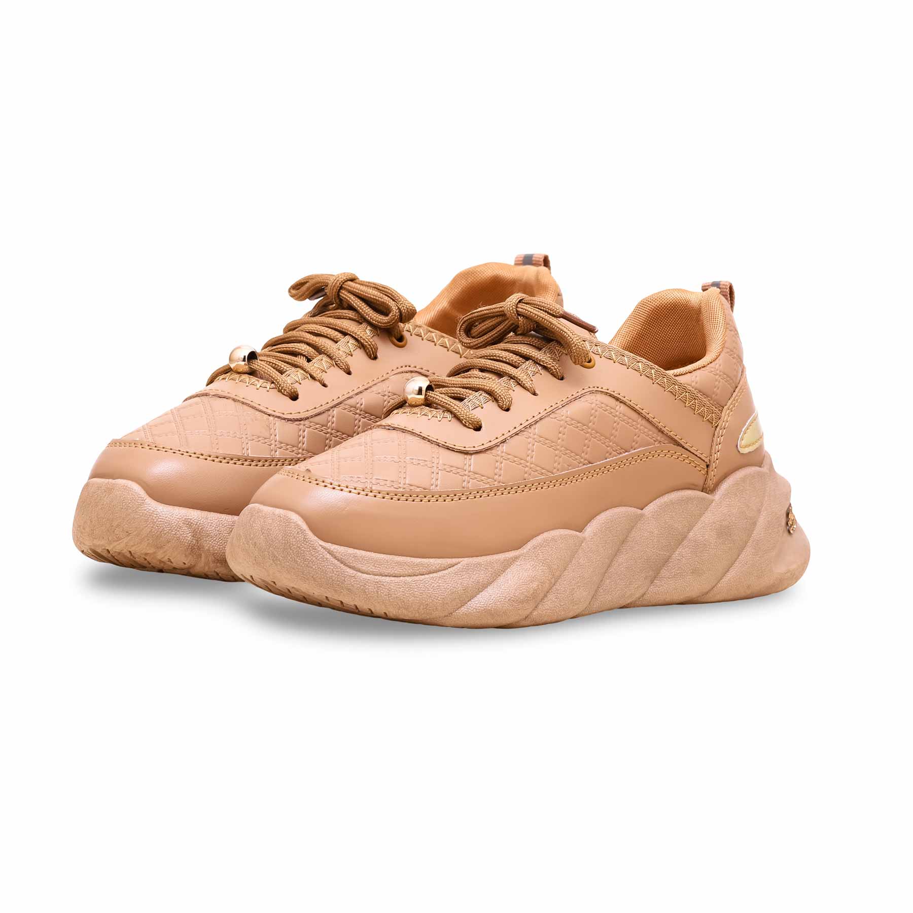 Brown Casual Sneaker AT7373 - Image 3