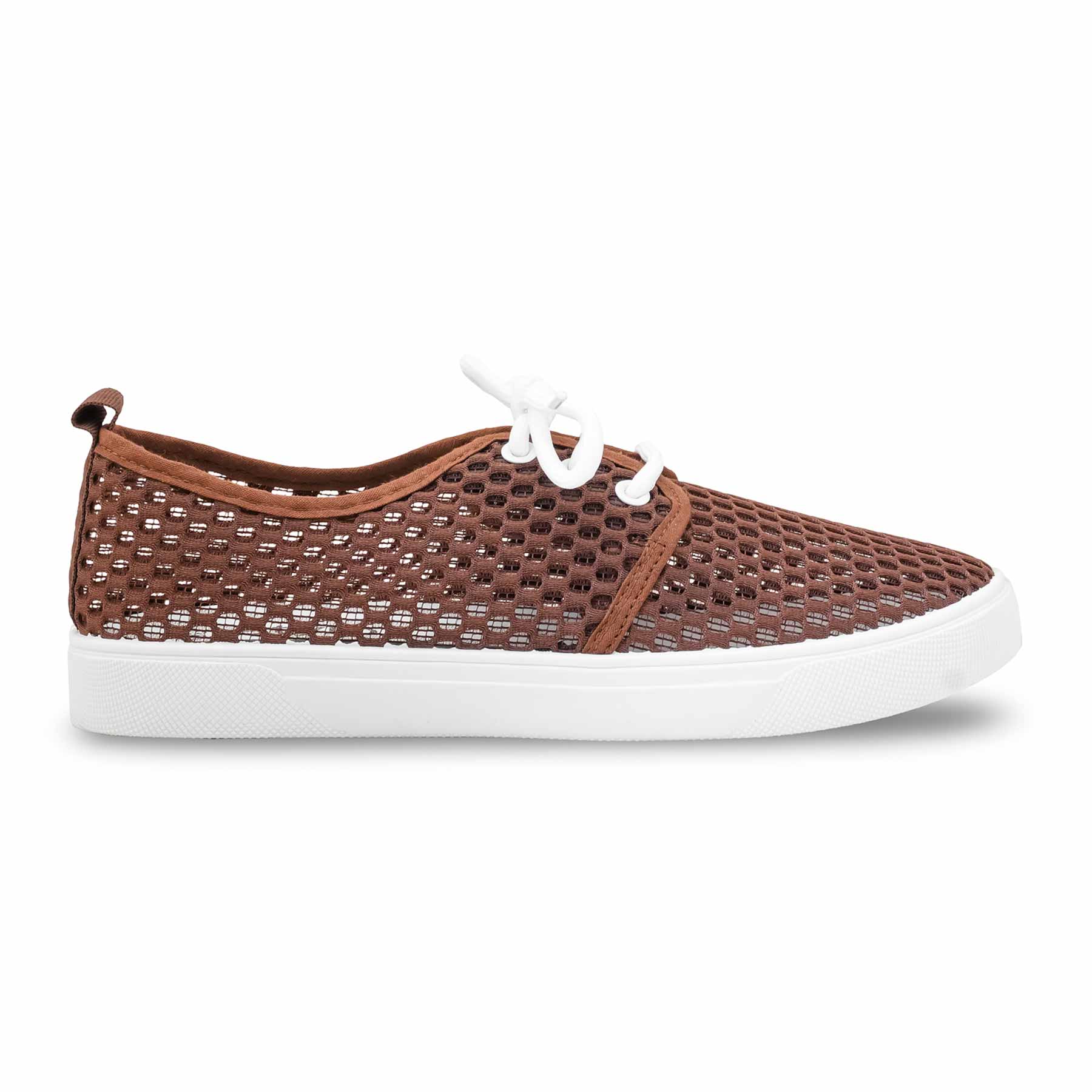 Brown Casual Sneaker For Women AT7482 - Image 2