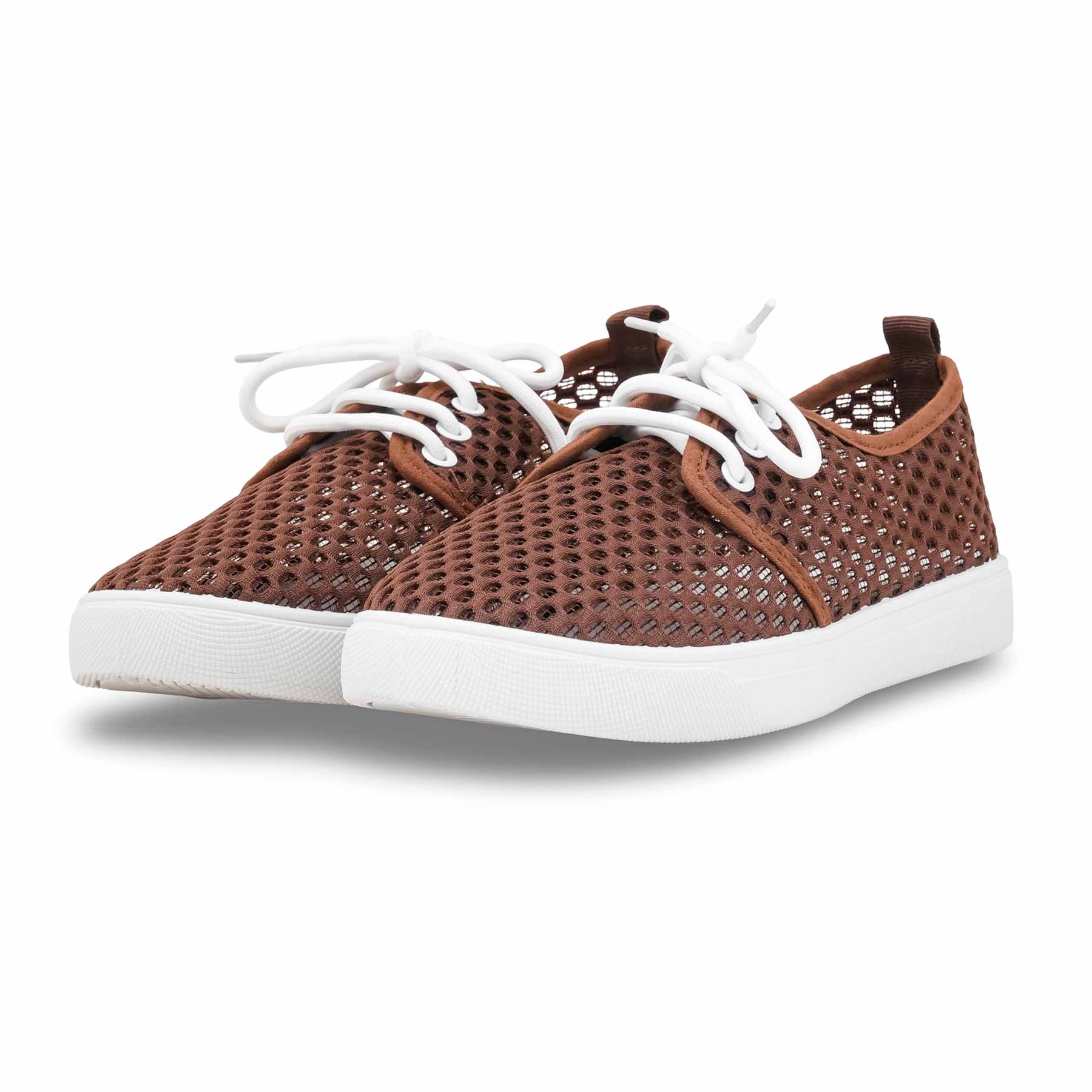 Brown Casual Sneaker For Women AT7482 - Image 3