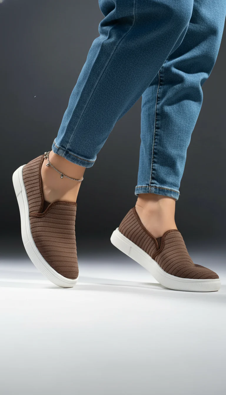 Brown Casual Sneaker WN6204 - Image 5