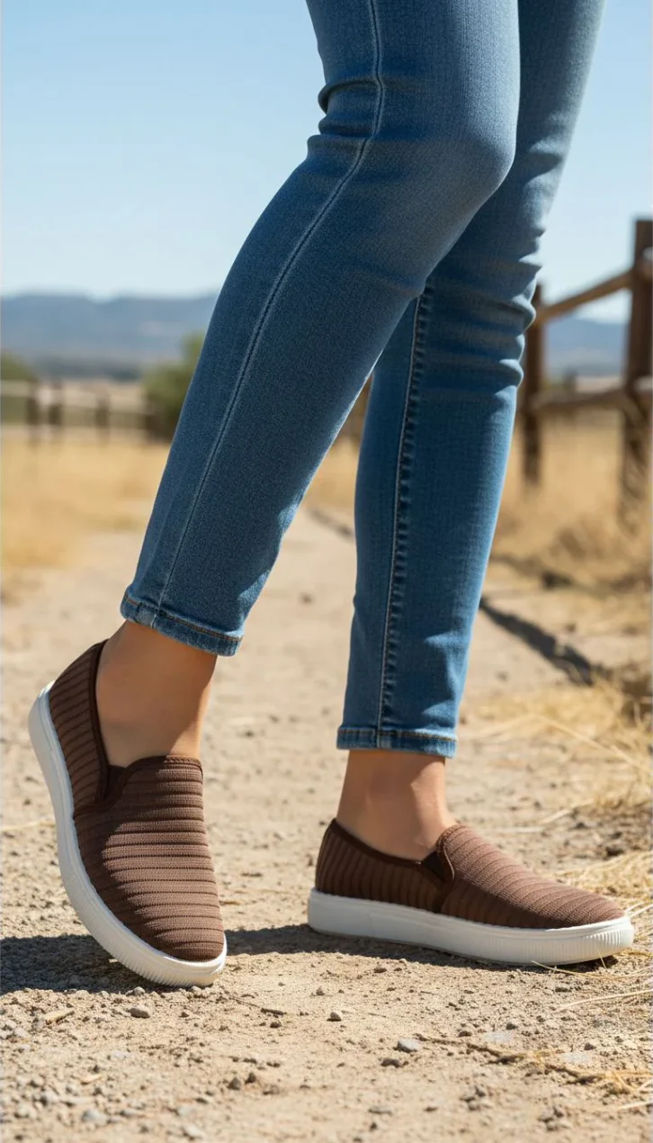 Brown Casual Sneaker WN6204 - Image 6