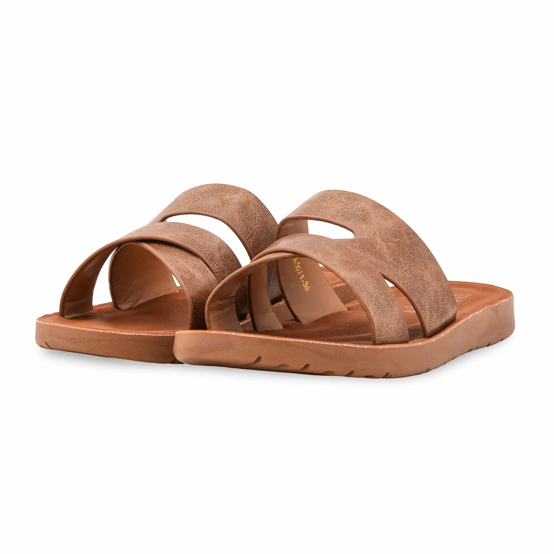 Brown Casual Softy For Ladies CL5571 - Image 3