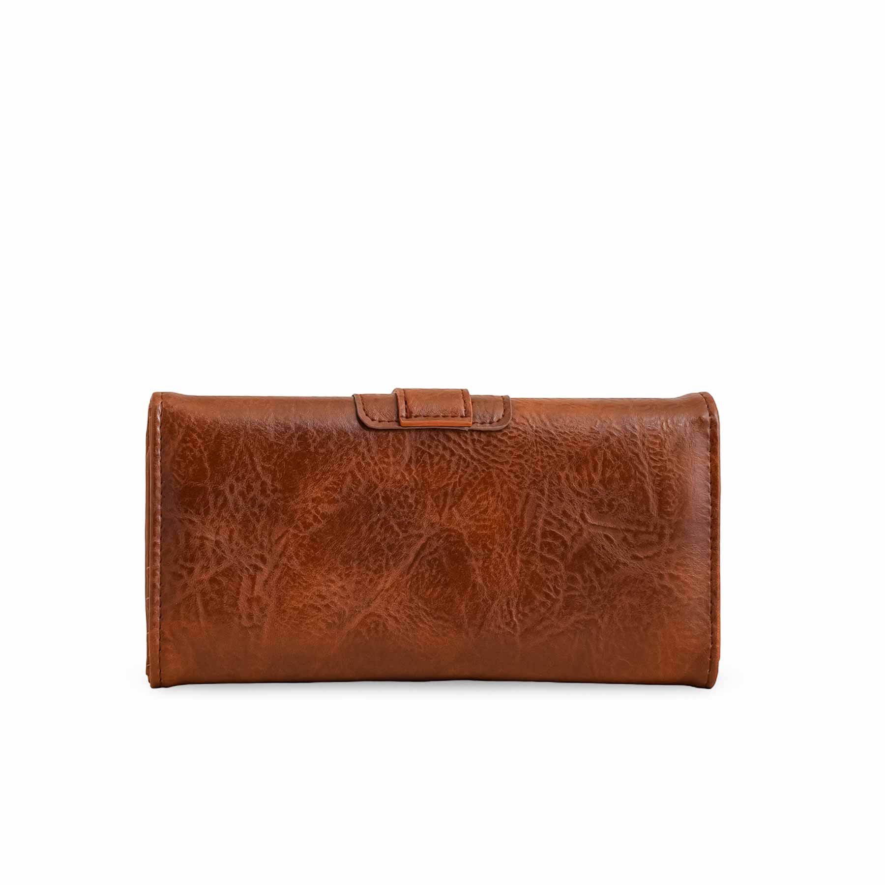 Brown Casual Wallet For Women P70960 - Image 3