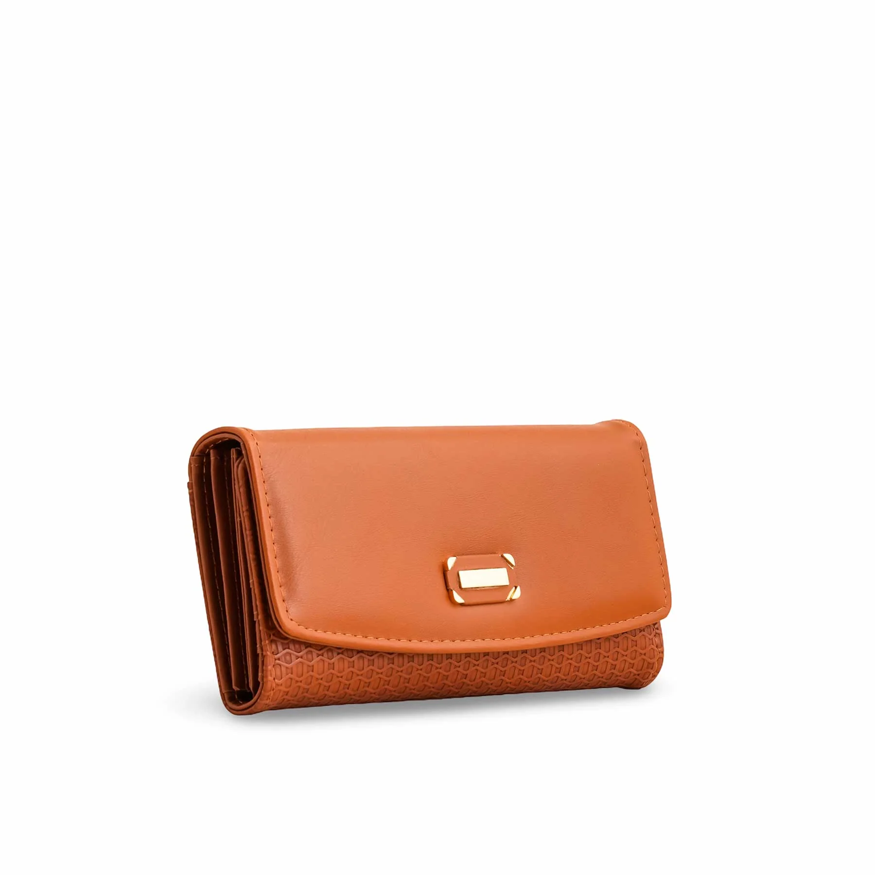 Brown Casual Wallet For Women P70981 - Image 3