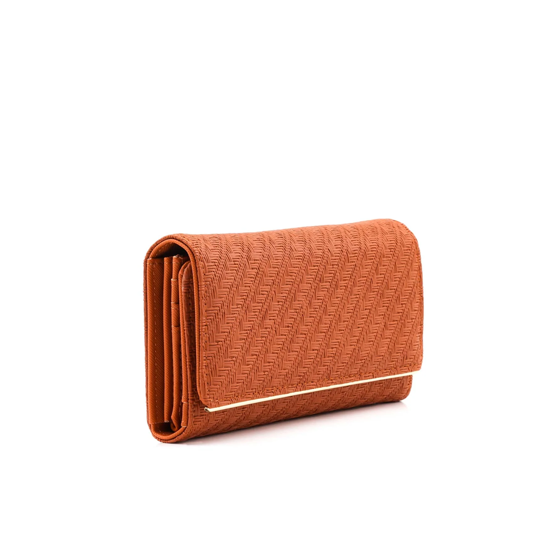 Brown Casual Wallet For Women P71137 - Image 3