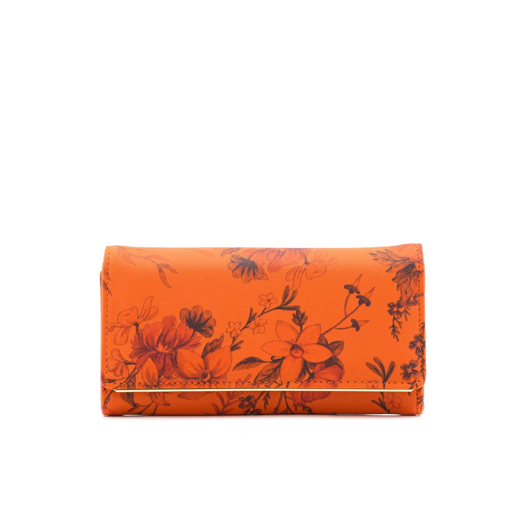 Brown Casual Wallet For Women P71139 - Image 2