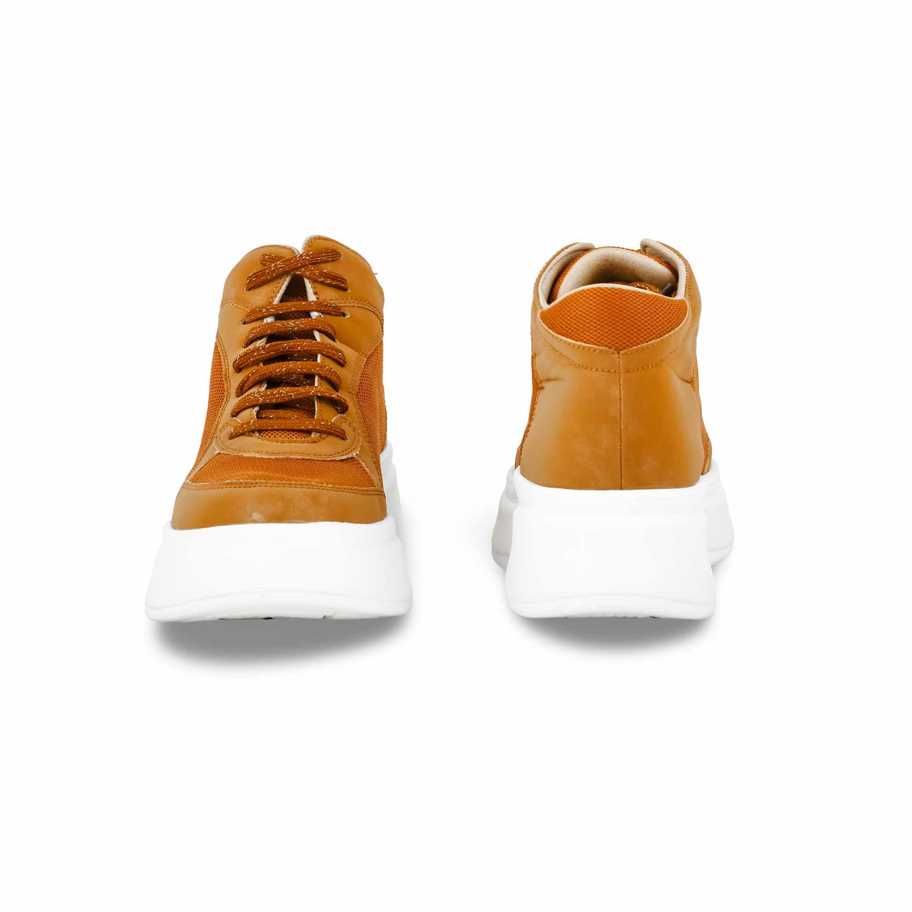 Brown Casual Women Sneaker AT7360 - Image 4