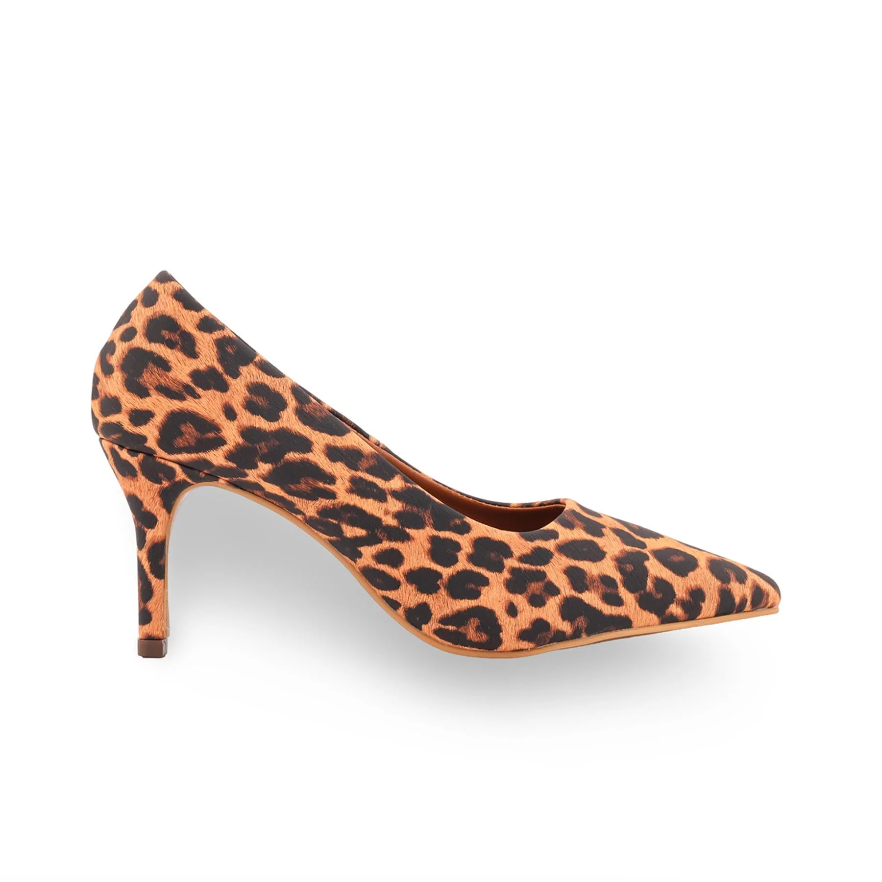 Brown Court Shoes For Women WN7577 - Image 2
