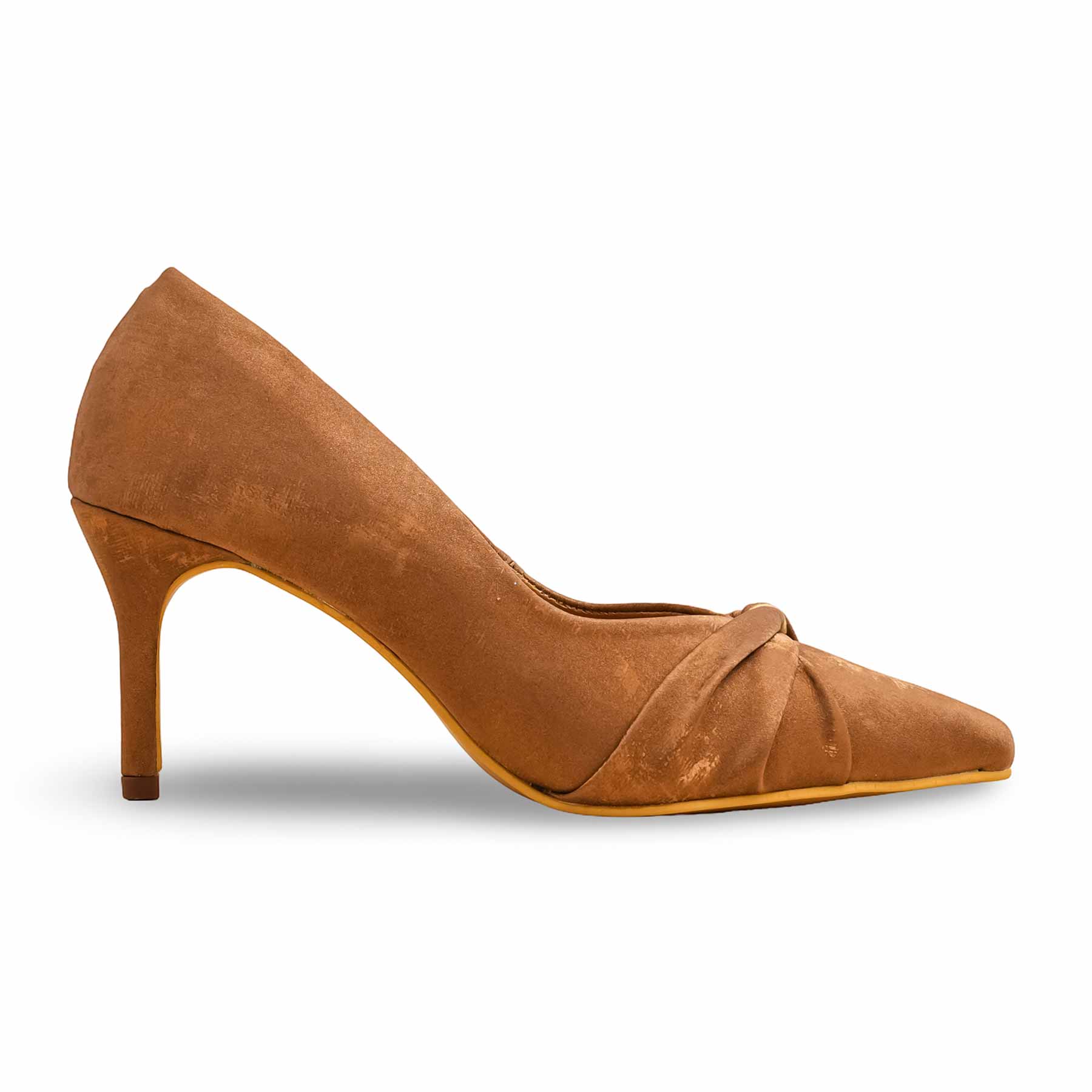 Brown Court Shoes WN7486 - Image 2