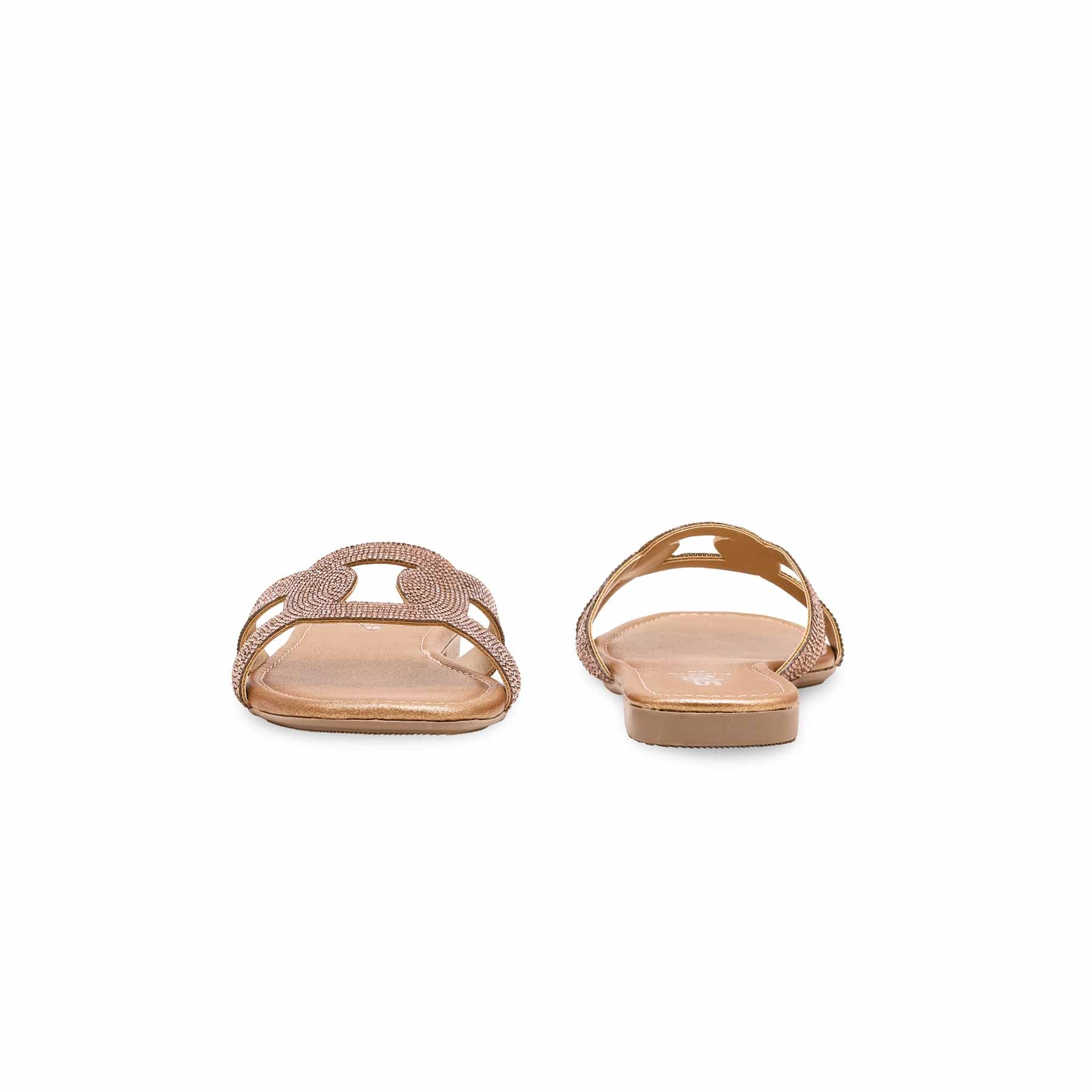 Brown Fancy Slipper FN7879 - Image 4