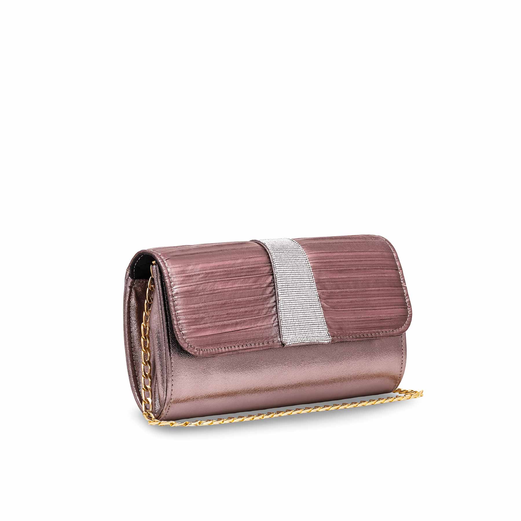 Brown Fancy Clutch P15349 - Image 2